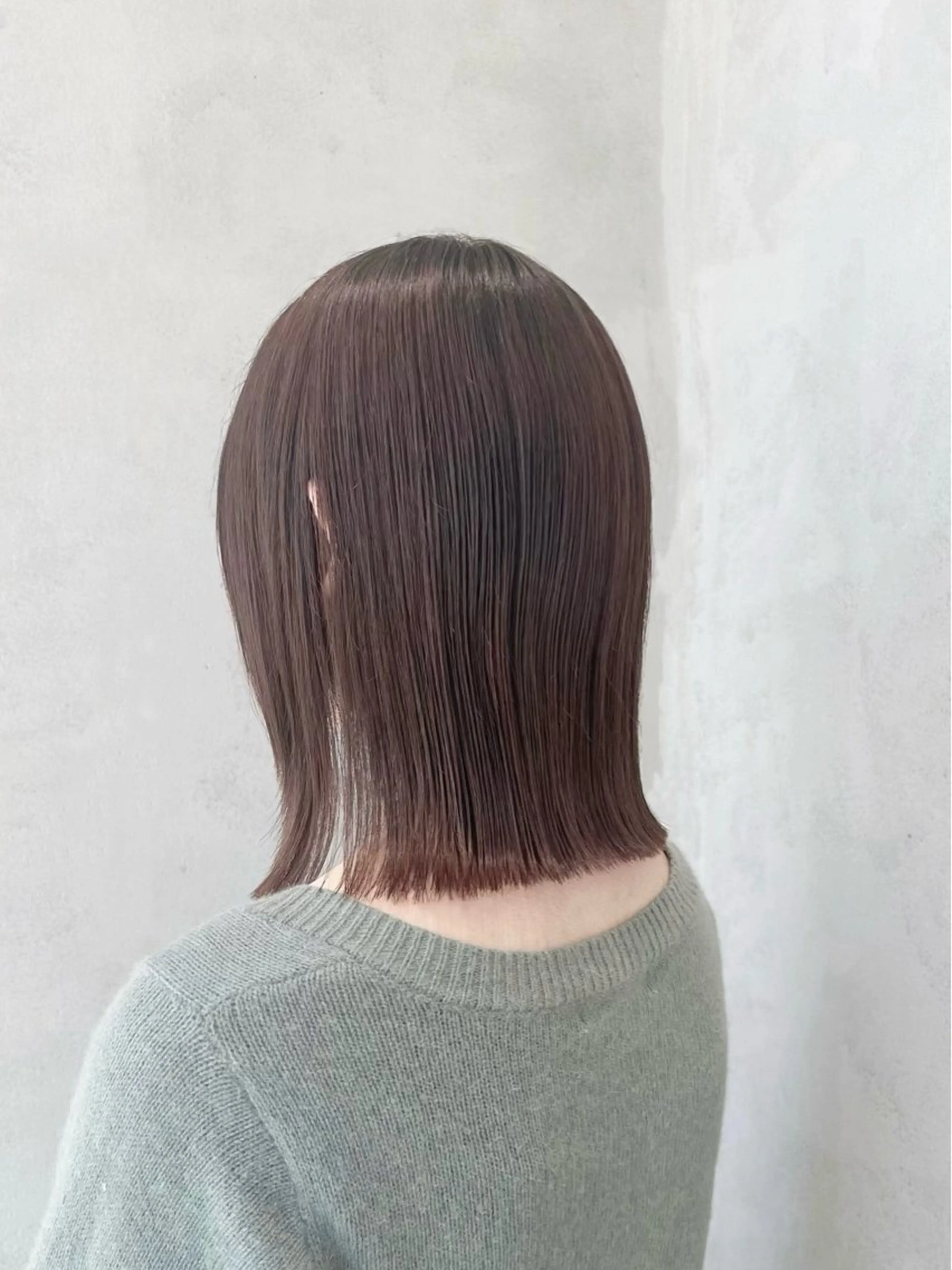 ミディアム Say.石川葵 ショートボブ前髪のヘアスタイル