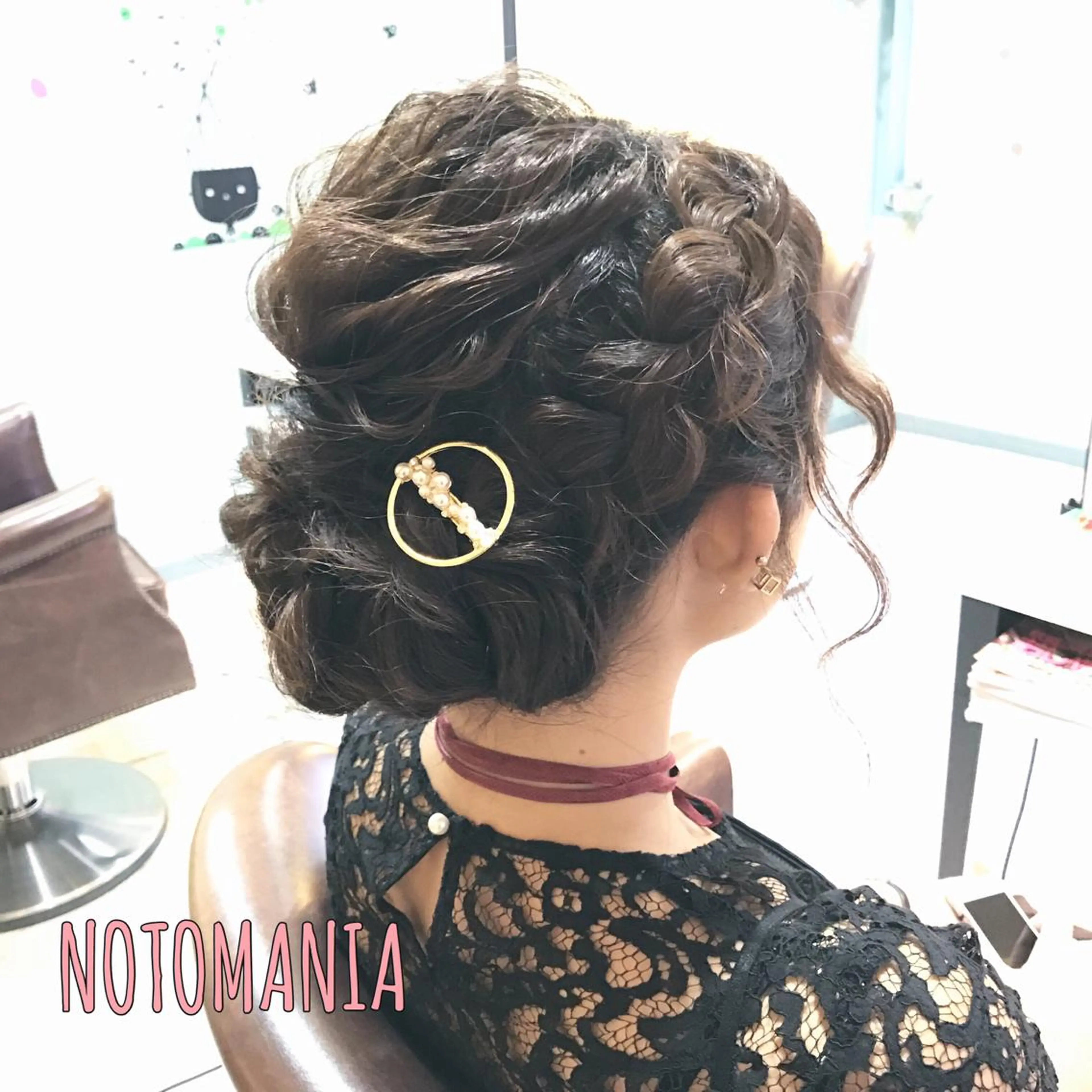 セミロング ロング ヘアアレンジ ロング イシハラ アズサのヘアスタイル