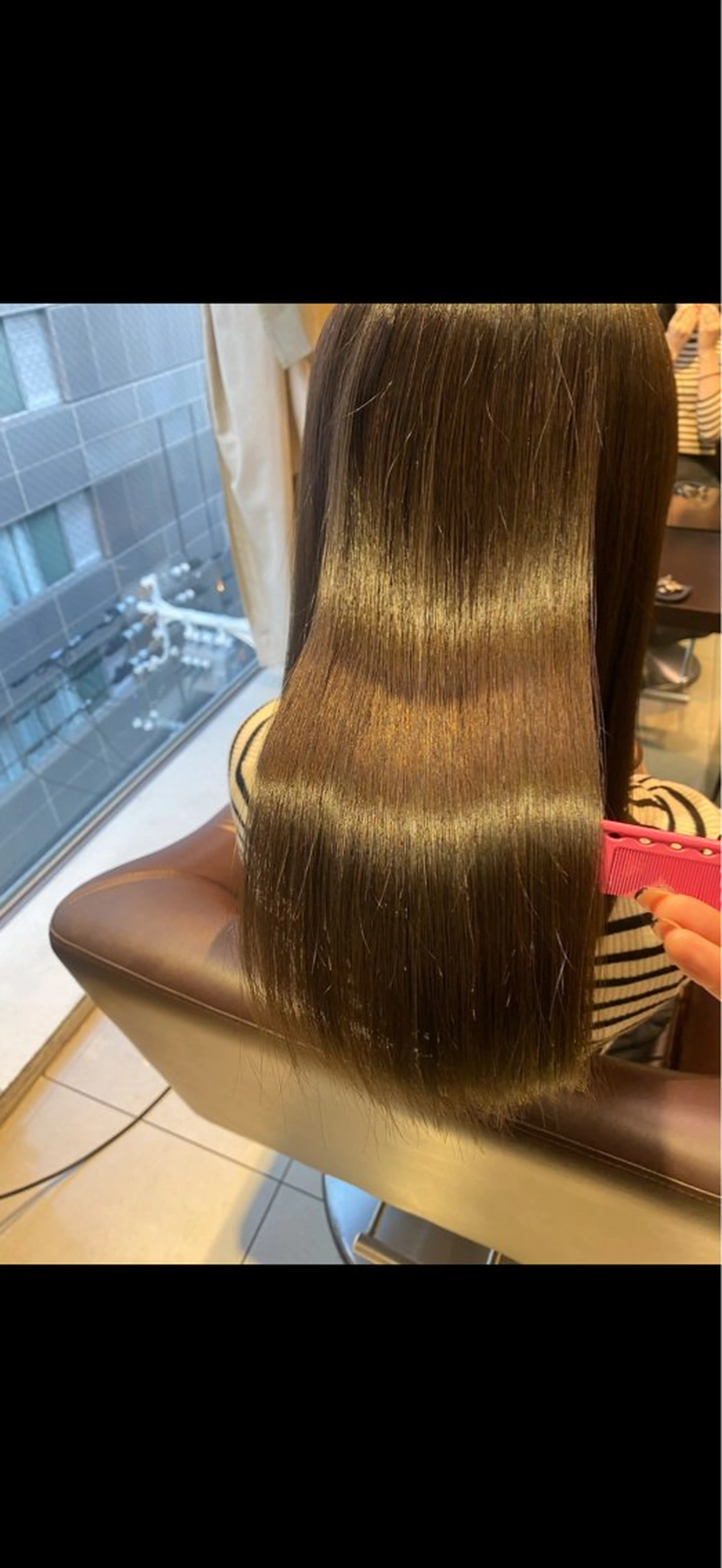 セミロング トリートメント 【髪質改善💎韓国風 レイヤー🌷】山川のヘアスタイル