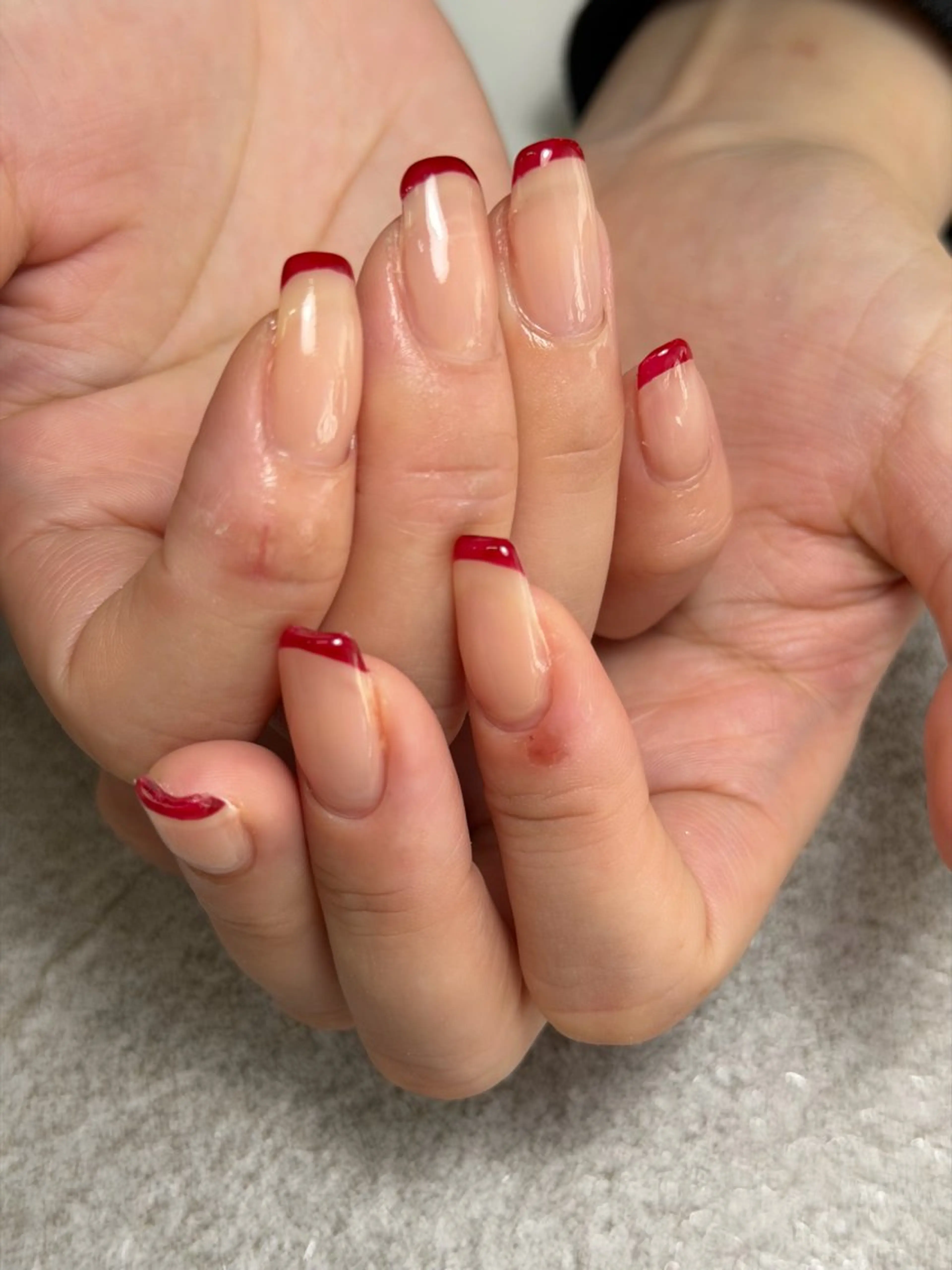 ネイル フレンチネイル Msis nail salon 西宮北口　南口店【エムシス】所属・Msis  南口店 yukaのネイルデザイン