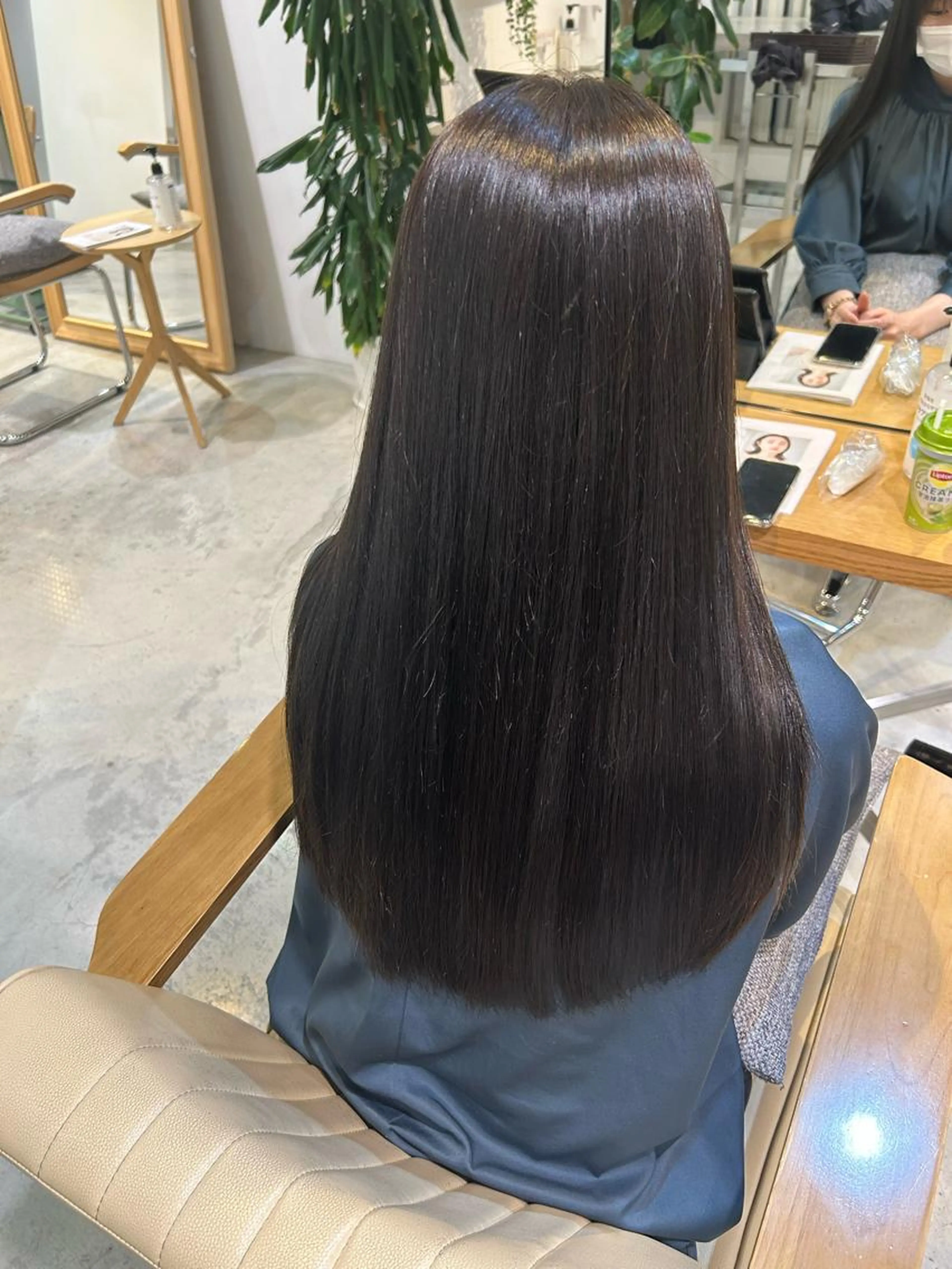 骨格診断カット+ストレートパーマの写真