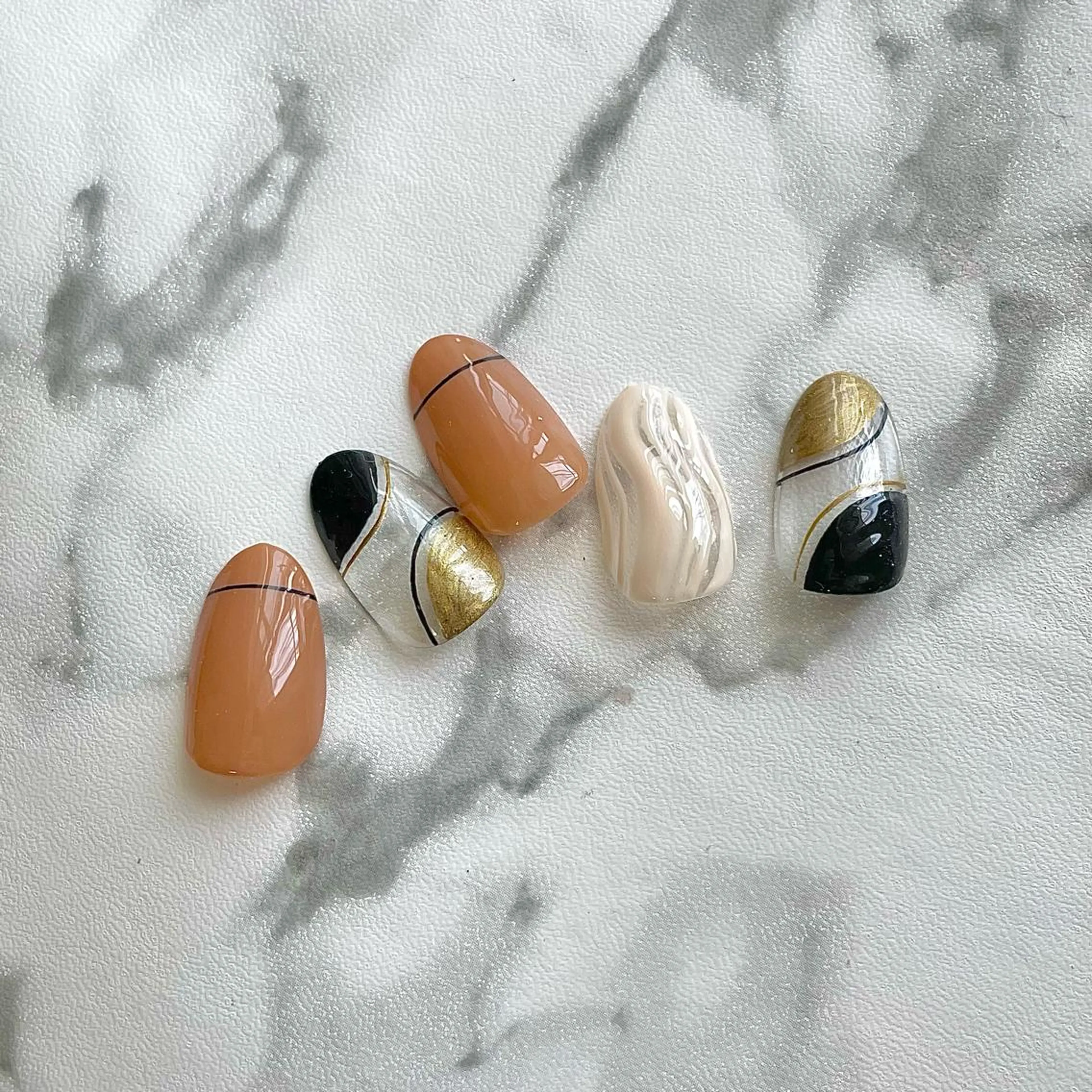 ネイル ハンドネイル Nailsalon BLOOM🌷 山崎のネイルデザイン