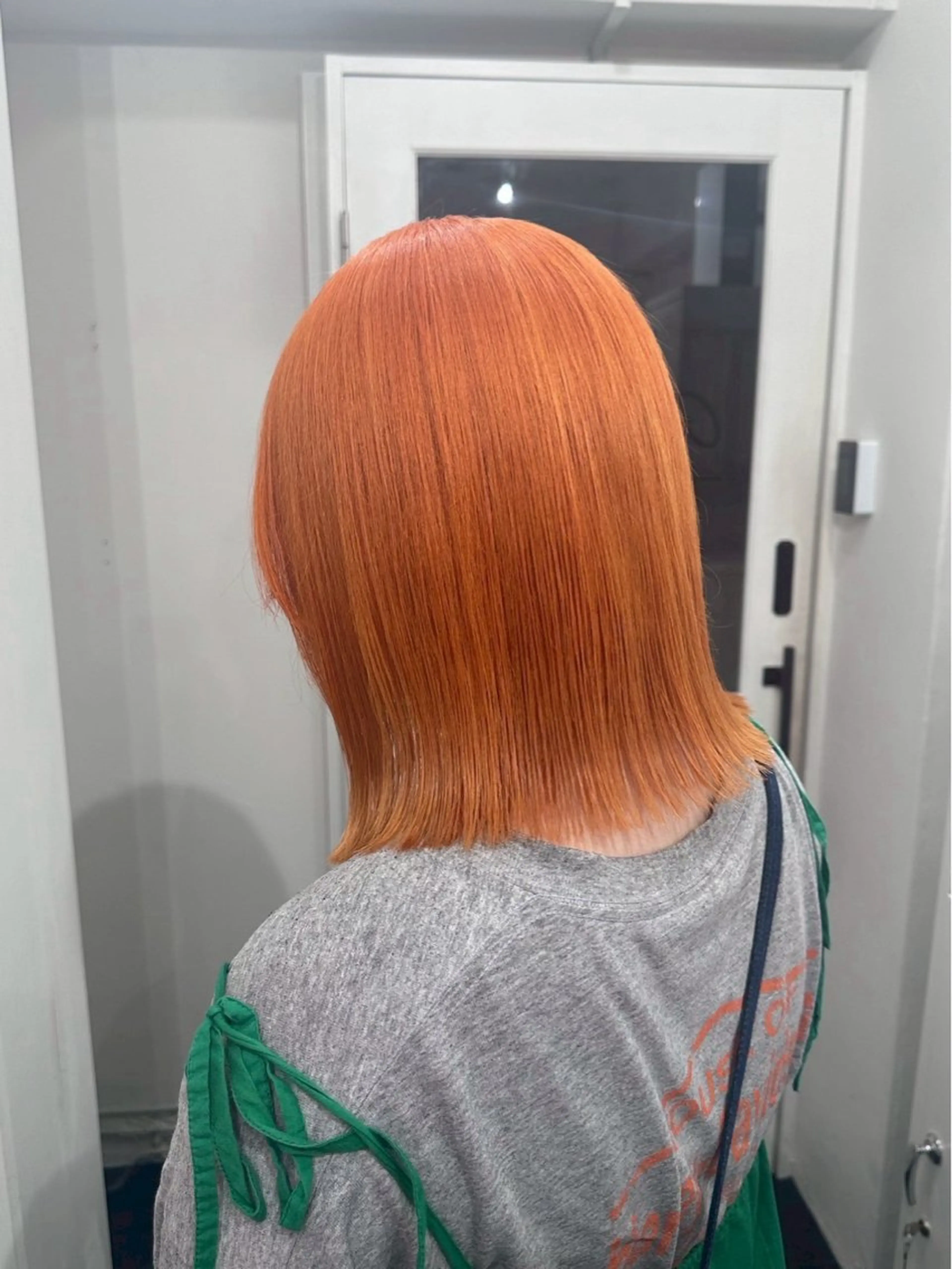 🍊オレンジ系限定🫶🏻【ブリーチカラー】＋2step treatmenの写真