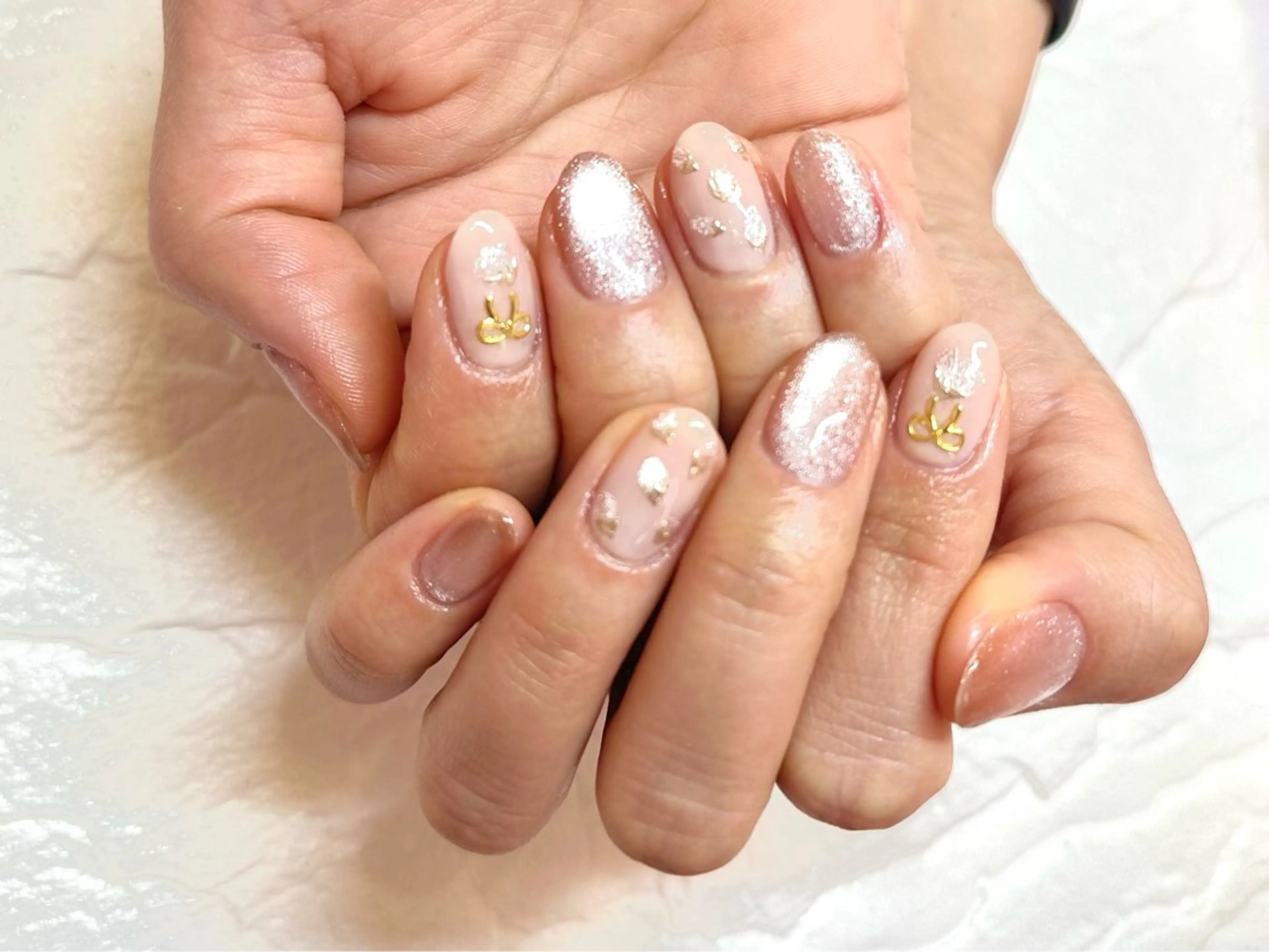 【★新スタッフ対応★】ワンランク上の指先へ♪マグネットネイル 【☆♦︎1000円オフ♦︎☆】の写真