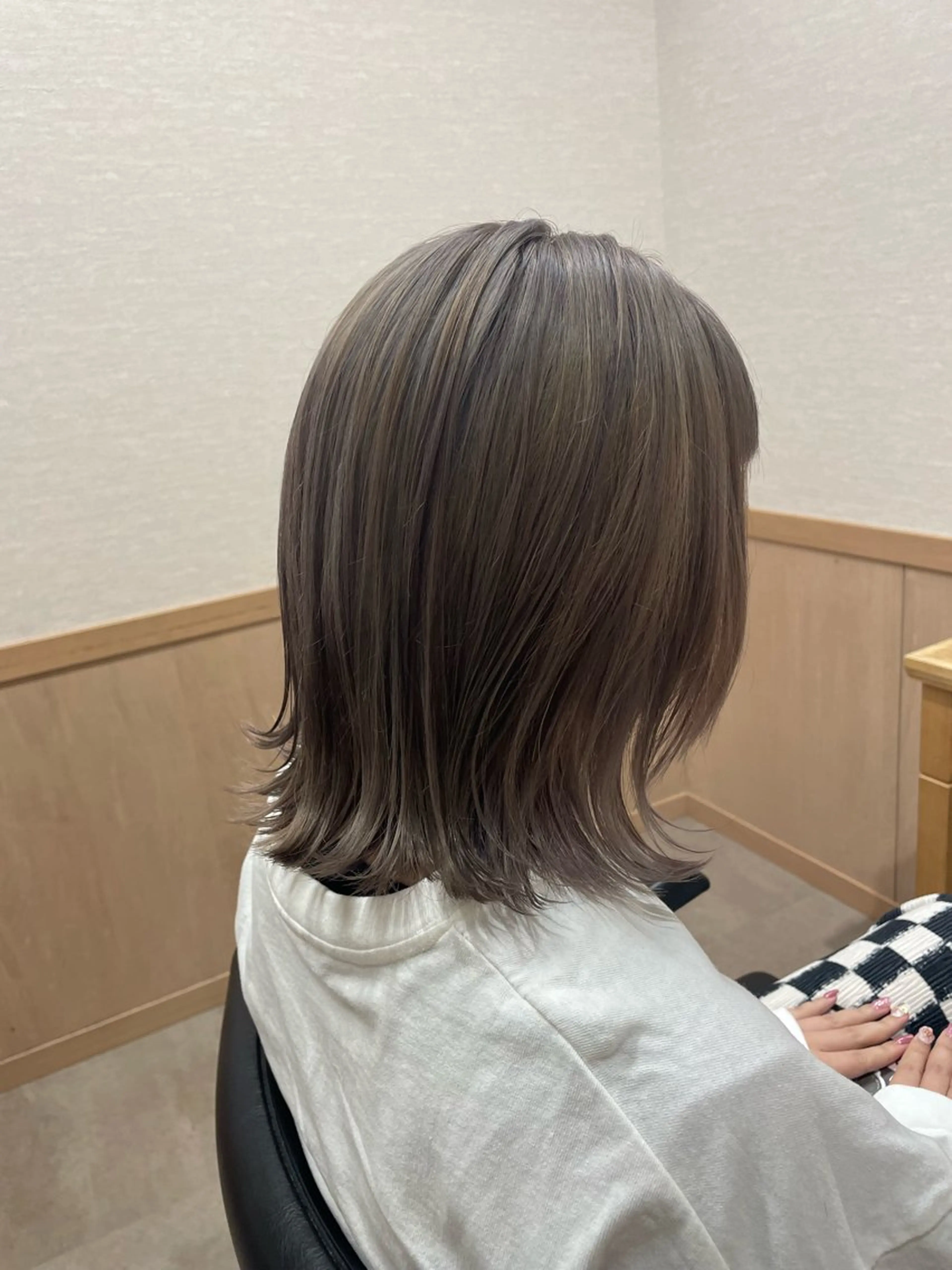 ミディアム カット ヘアカラー GO TODAY SHAiRE  SALON  名古屋店所属・miho 🌼🌼🌼のヘアスタイル