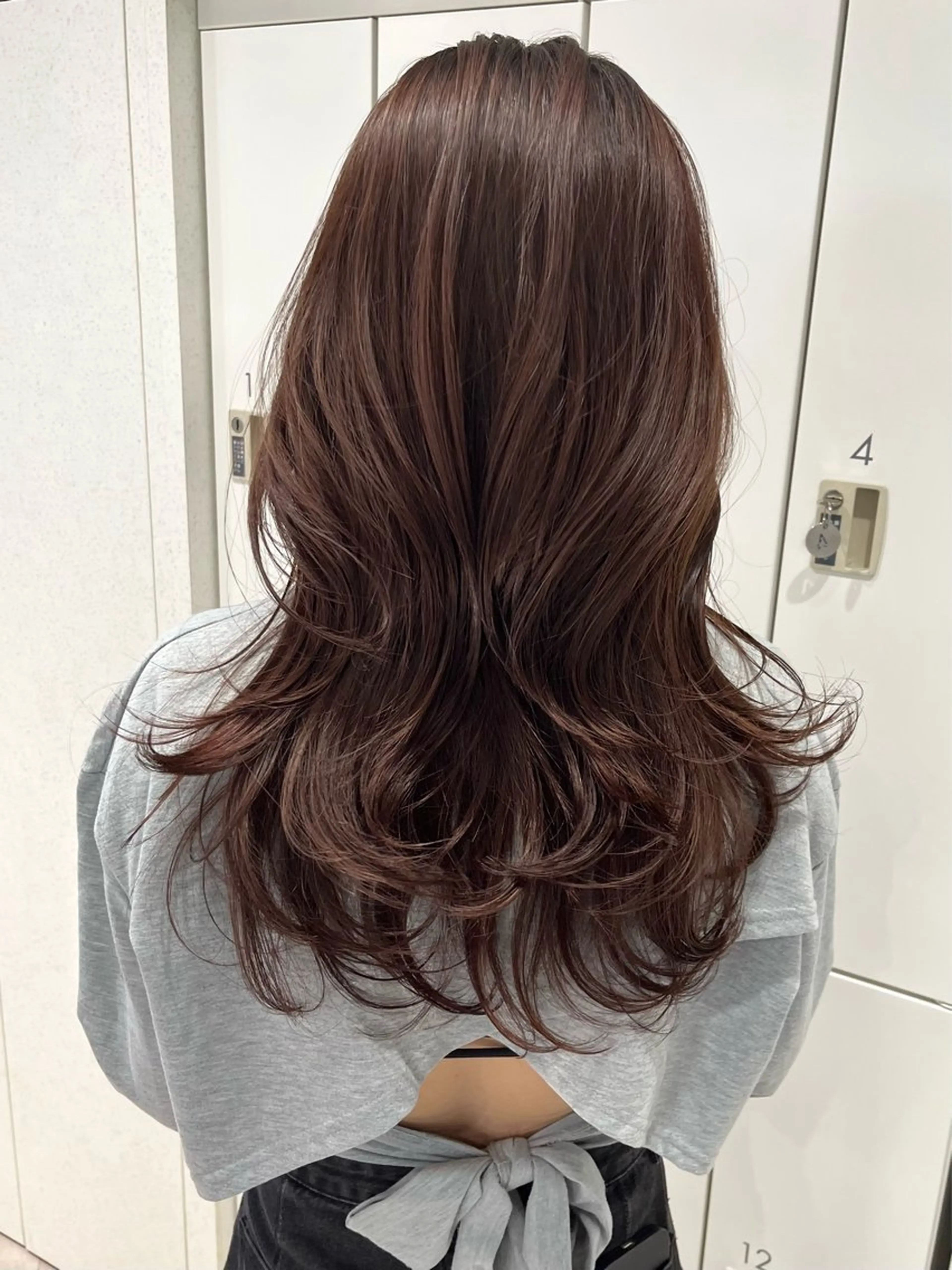 ロング カラー カット ヘアカラー 韓国ハッシュカット/ 新宿/髪質改善/岡崎のヘアスタイル