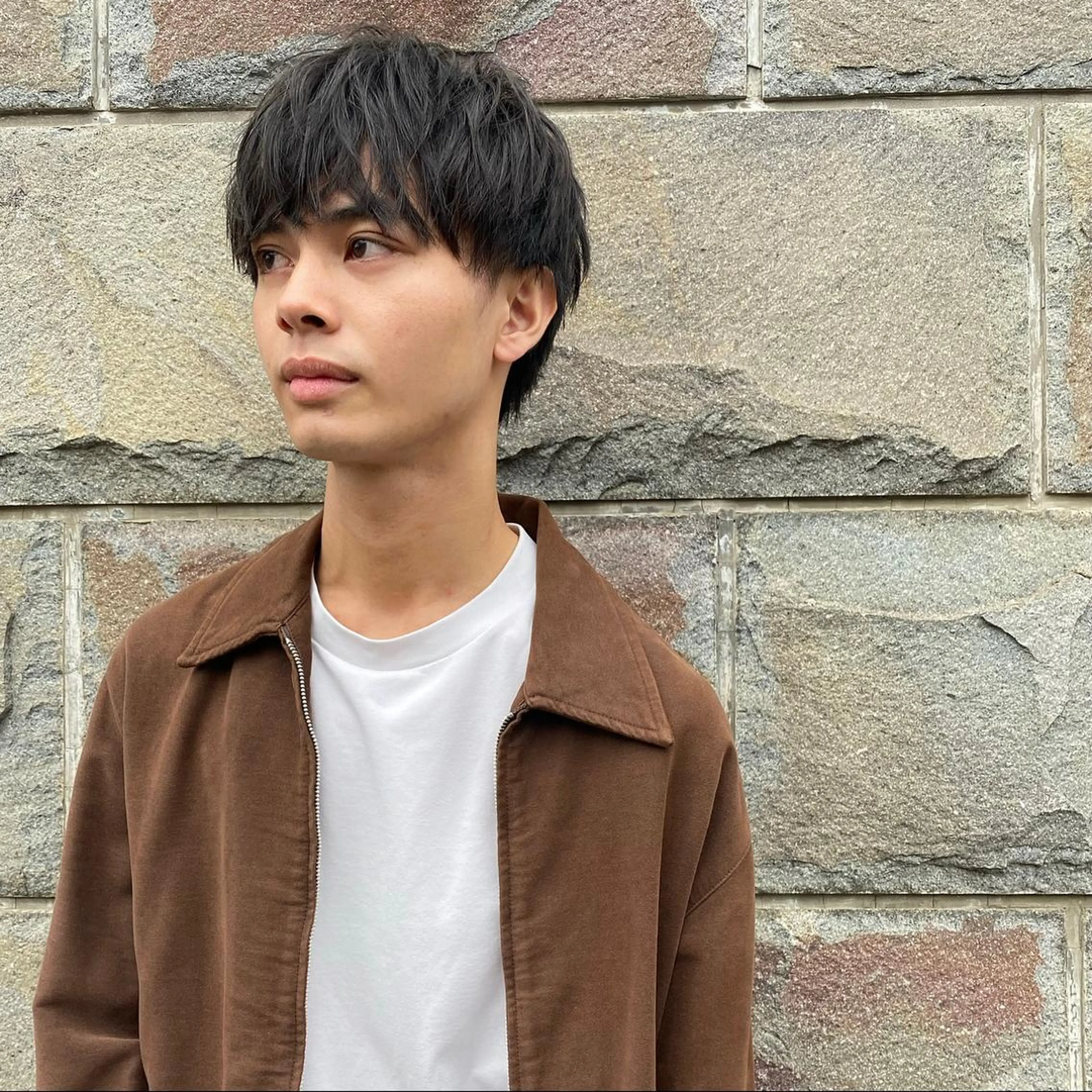 パーマ メンズ マッシュ メンズパーマ JINKIメンズ特化 メンズカットパーマのヘアスタイル