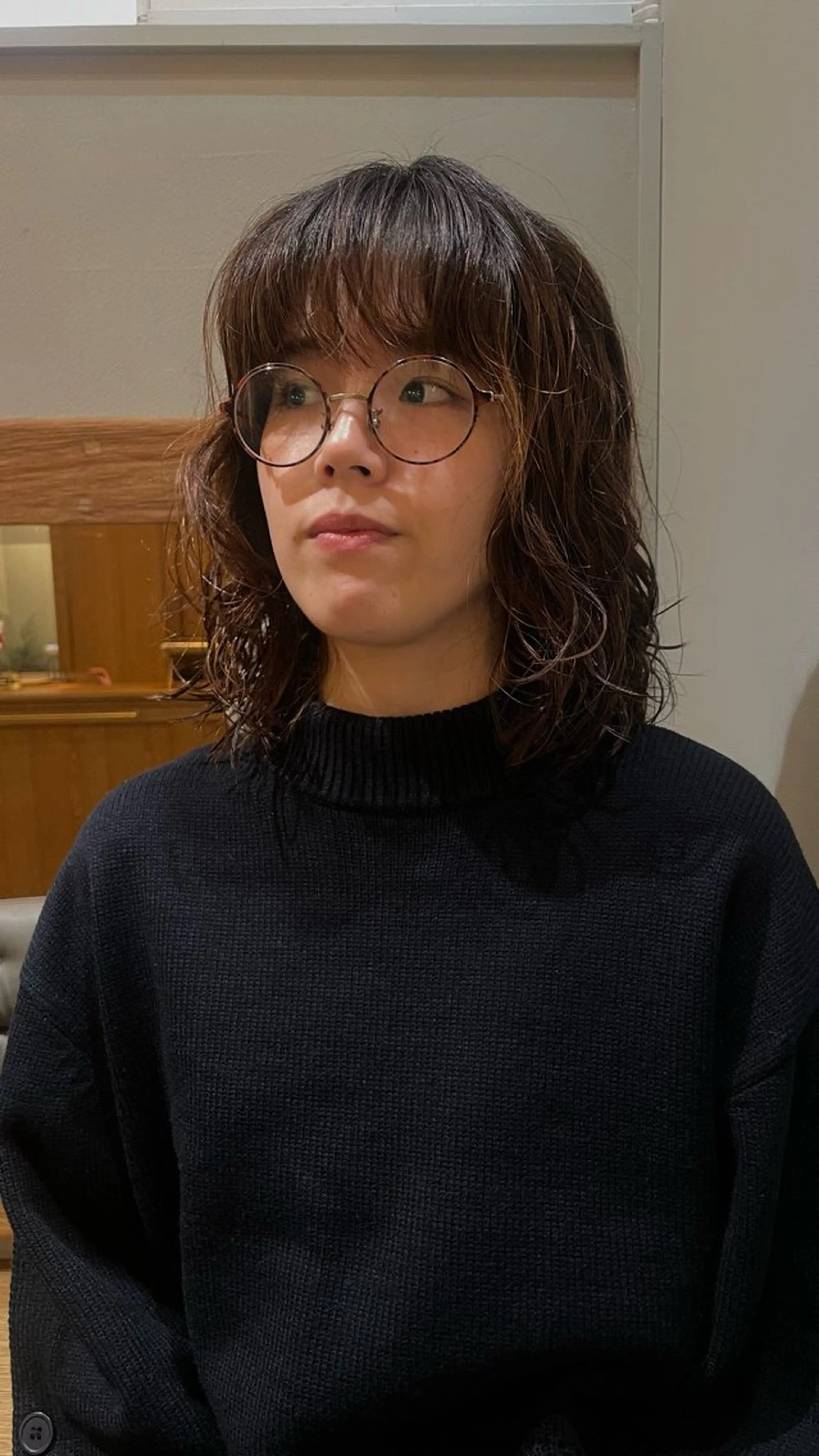 ミディアム パーマ カット パーマ トリートメント 原宿/パーマ 🧺ユウマのヘアスタイル