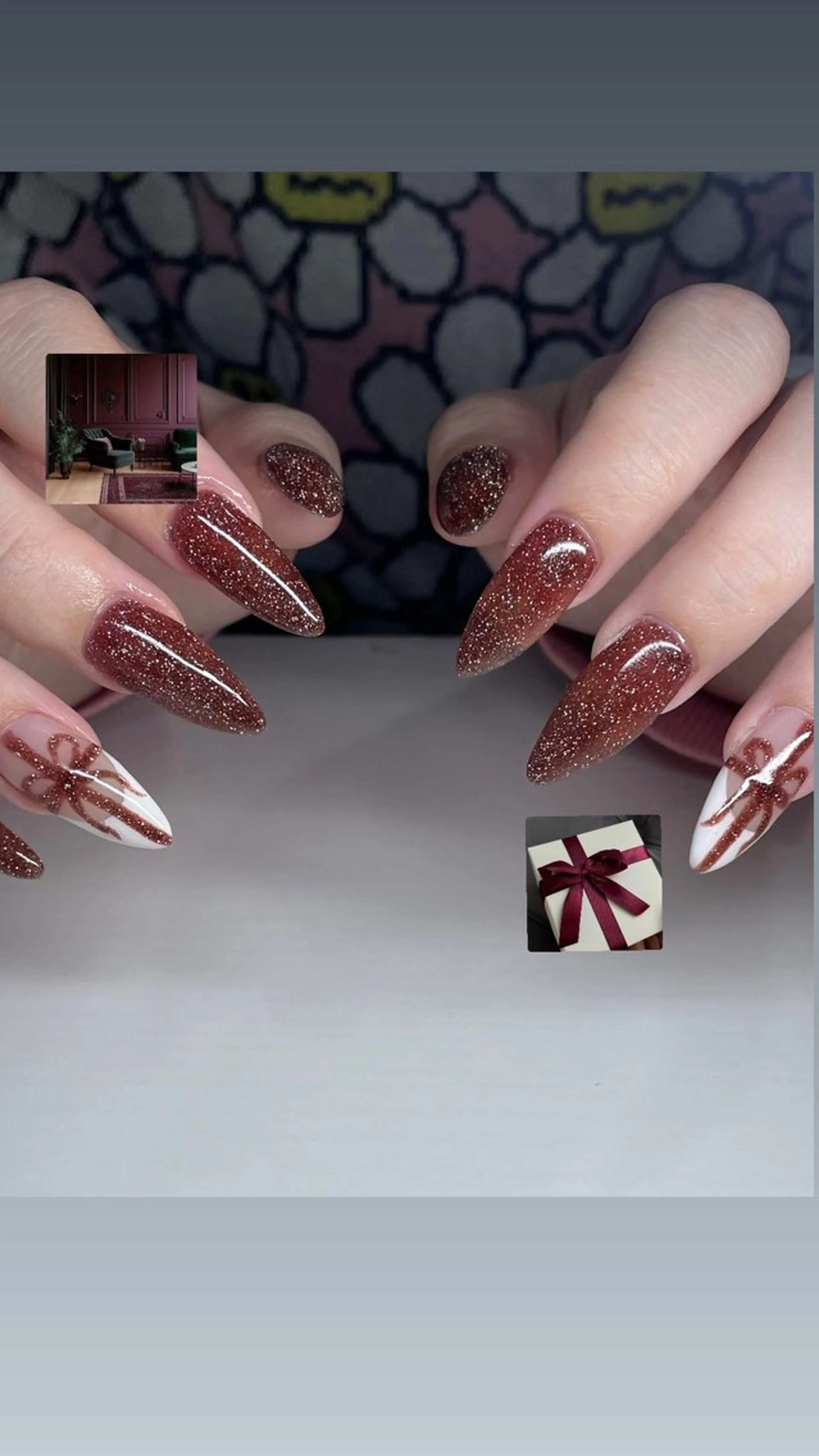 ロング ハンドネイル LBnail.sae /おえかきネイルのネイルデザイン