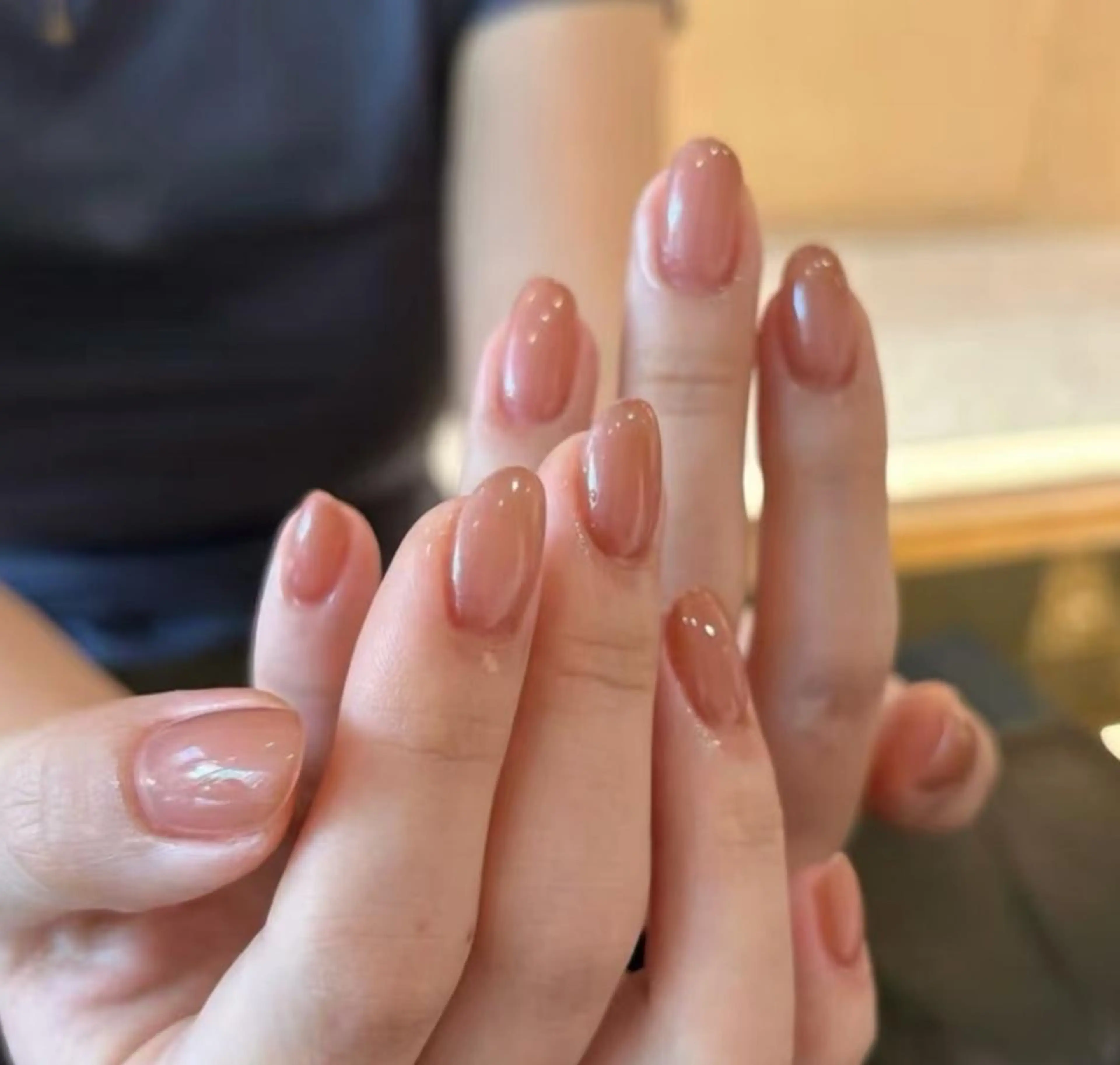 ネイル ハンドネイル By moonネイル 🌷ワンホン/韓国風のネイルデザイン