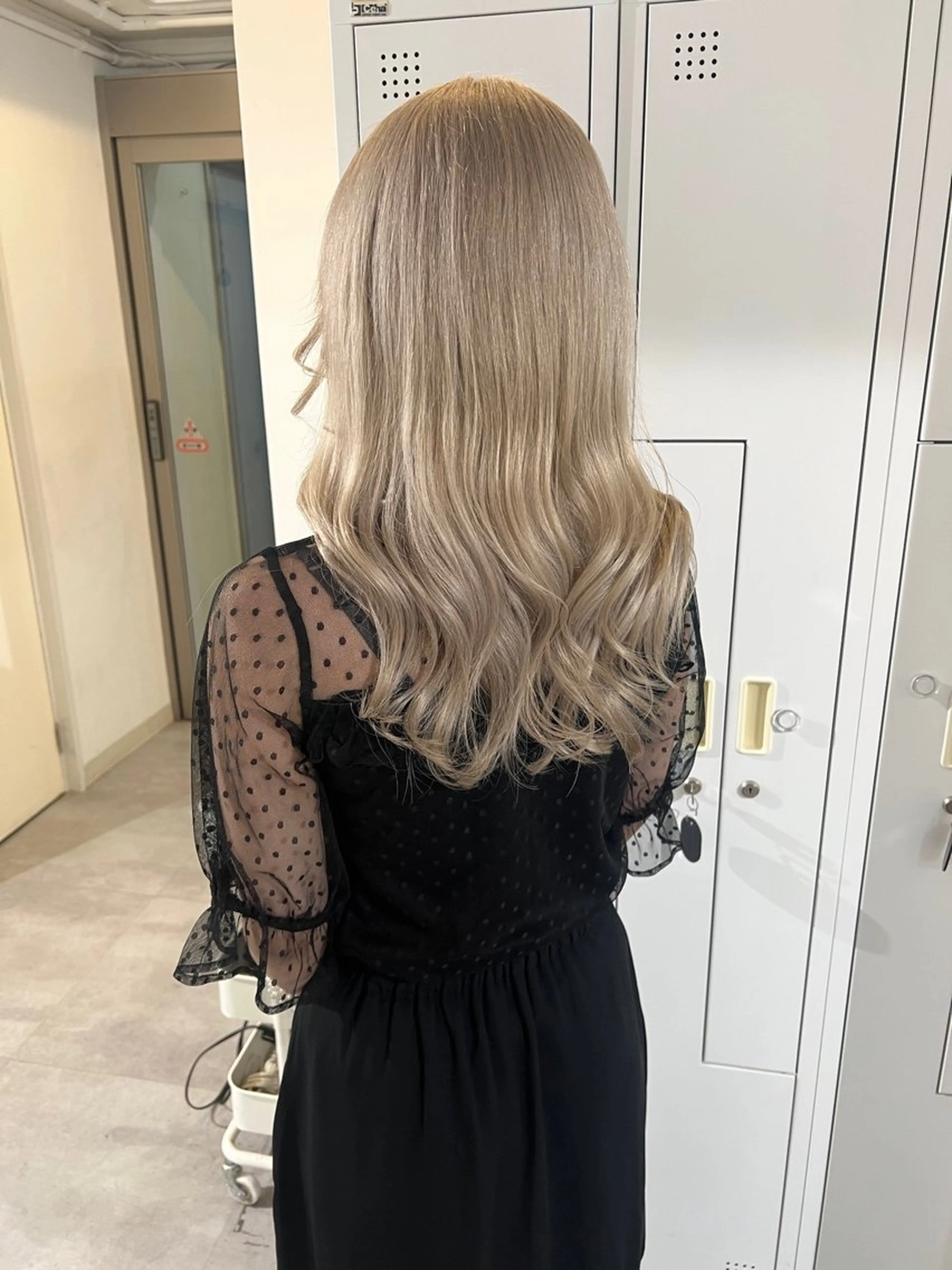 セミロング カット ヘアカラー トリートメント Luis難波店所属・ルイス難波 keinaのヘアスタイル