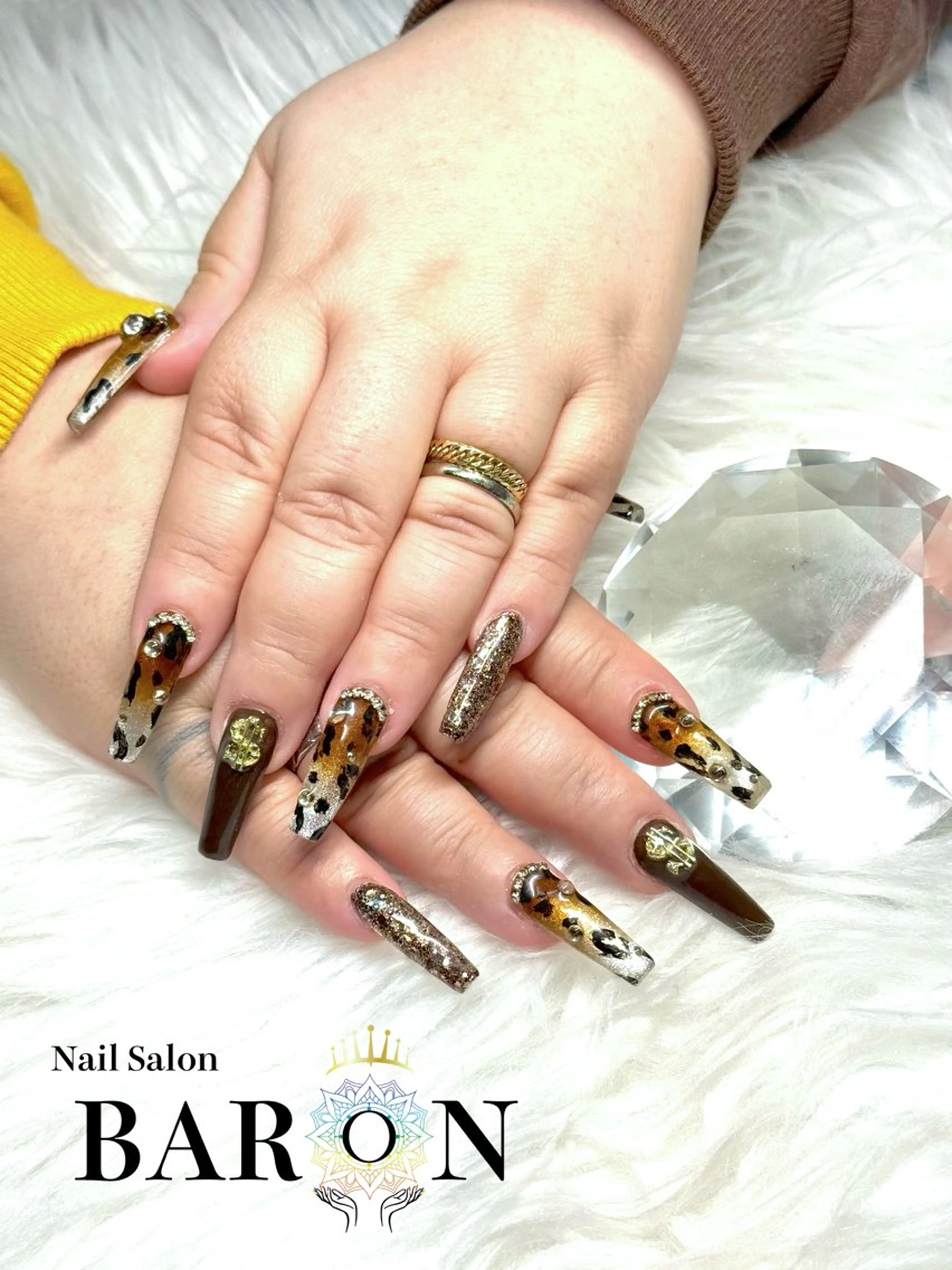 ネイル ハンドネイル BARON本厚木店 🐹RIN🐹のネイルデザイン