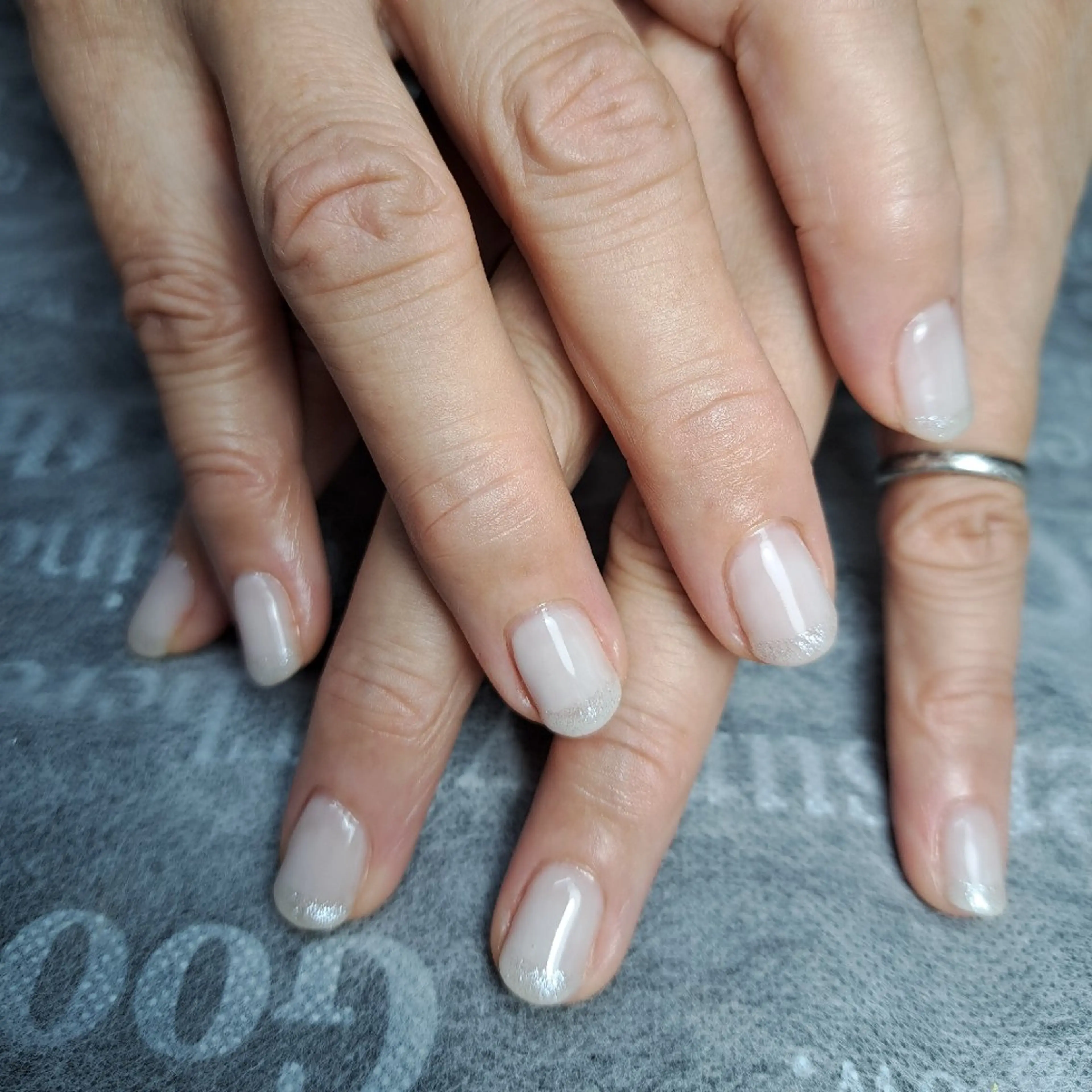 ネイル シンプルネイル HAYASHI  Nのネイルデザイン