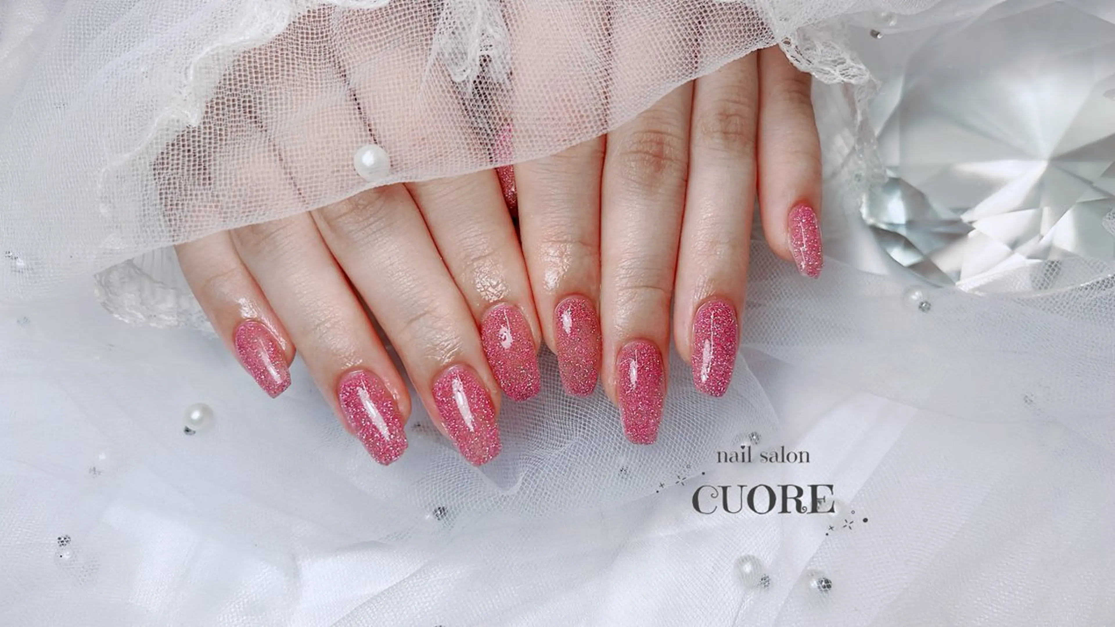 ネイル フラッシュネイル ワンカラーネイル シンプルネイル CUORE____nail所属・nail salon CUOREのネイルデザイン