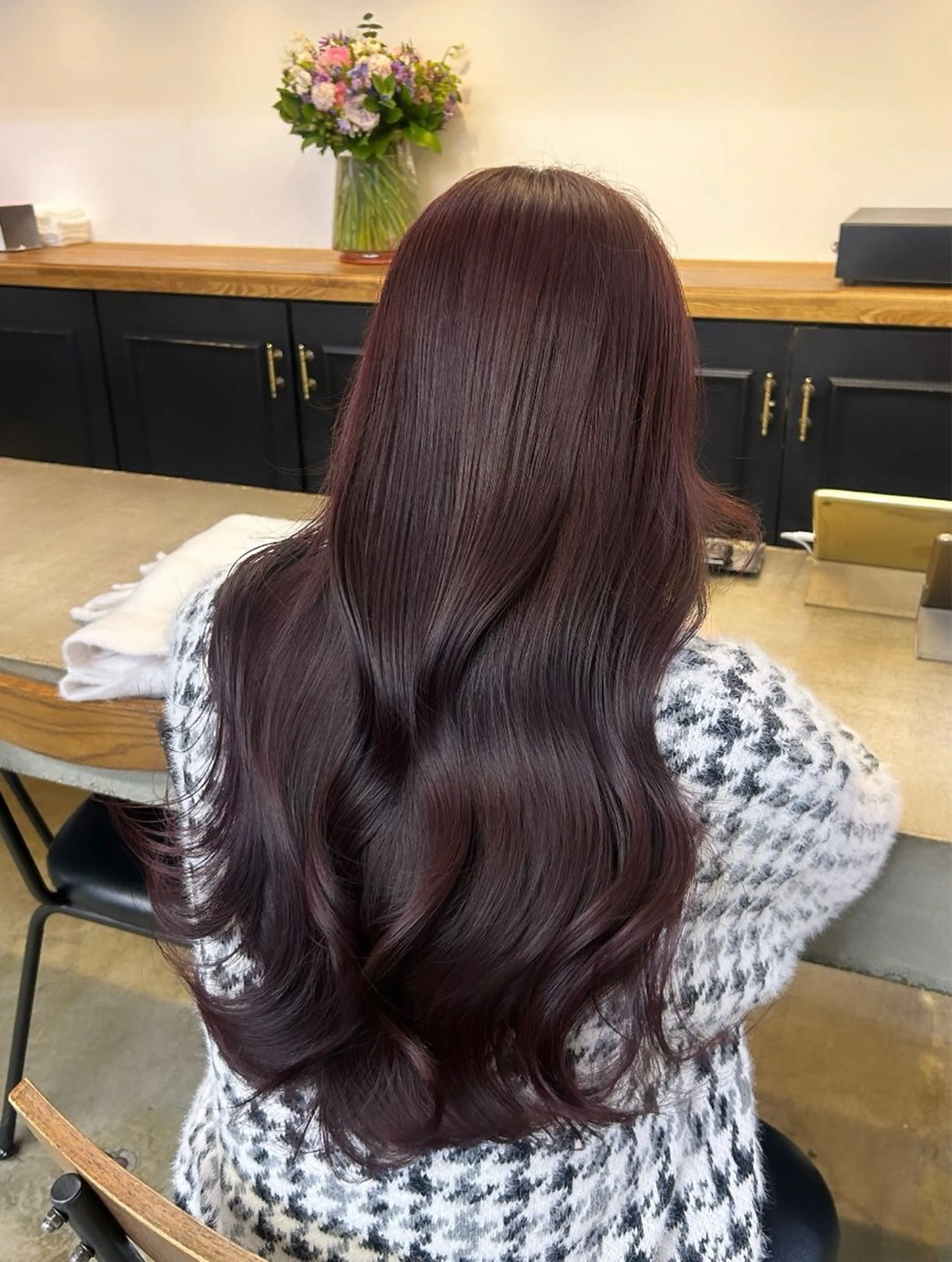 ロング カラー ヘアカラー トリートメント ♡ラベンダー/ピンク /顔まわり♡ネイロのヘアスタイル