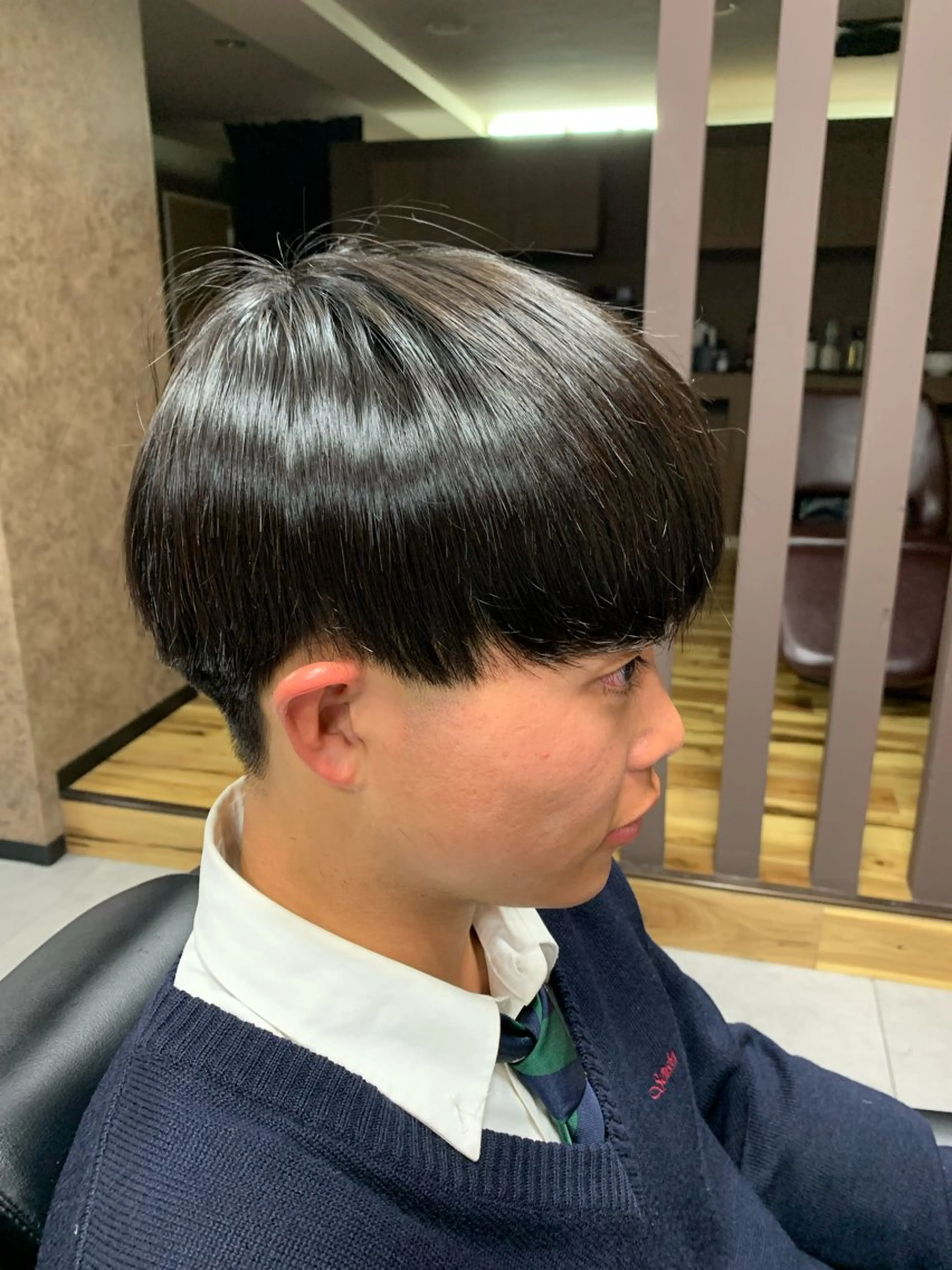 メンズ マッシュ バーバーショップ涼桜新町店所属・田中大 パーマ/メンズカットのヘアスタイル