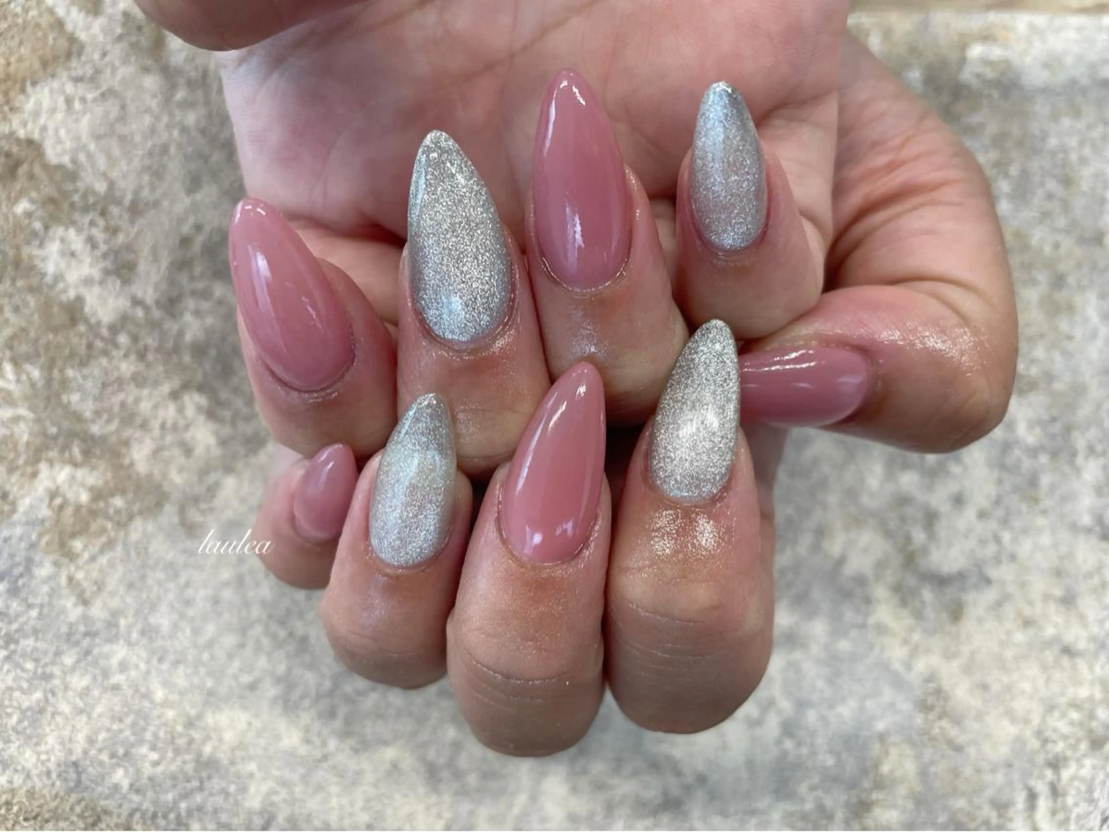 ロング ハンドネイル nagase yumiのネイルデザイン