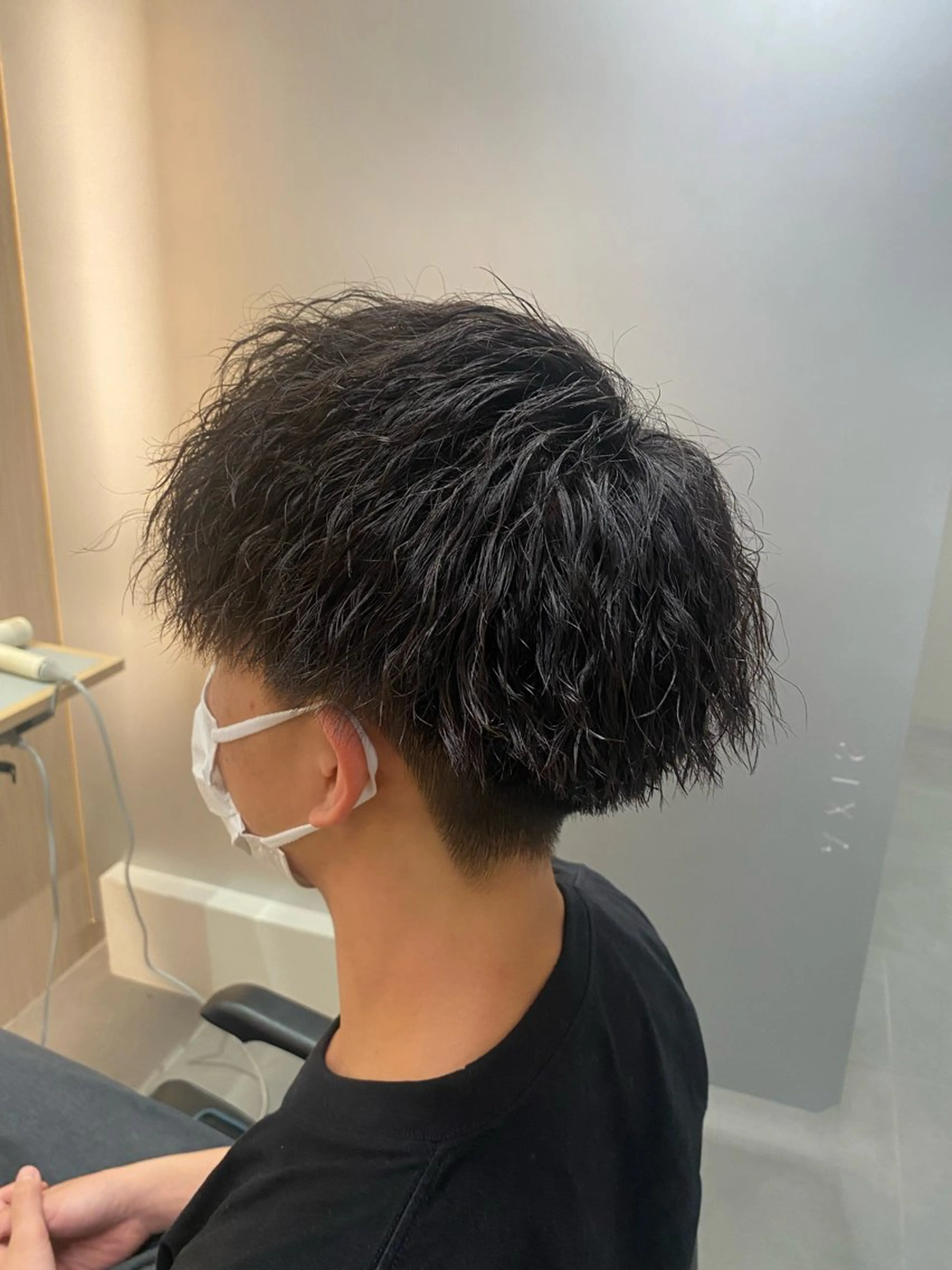 ショート 立川メンズパーマ職人 小泉文人のヘアスタイル