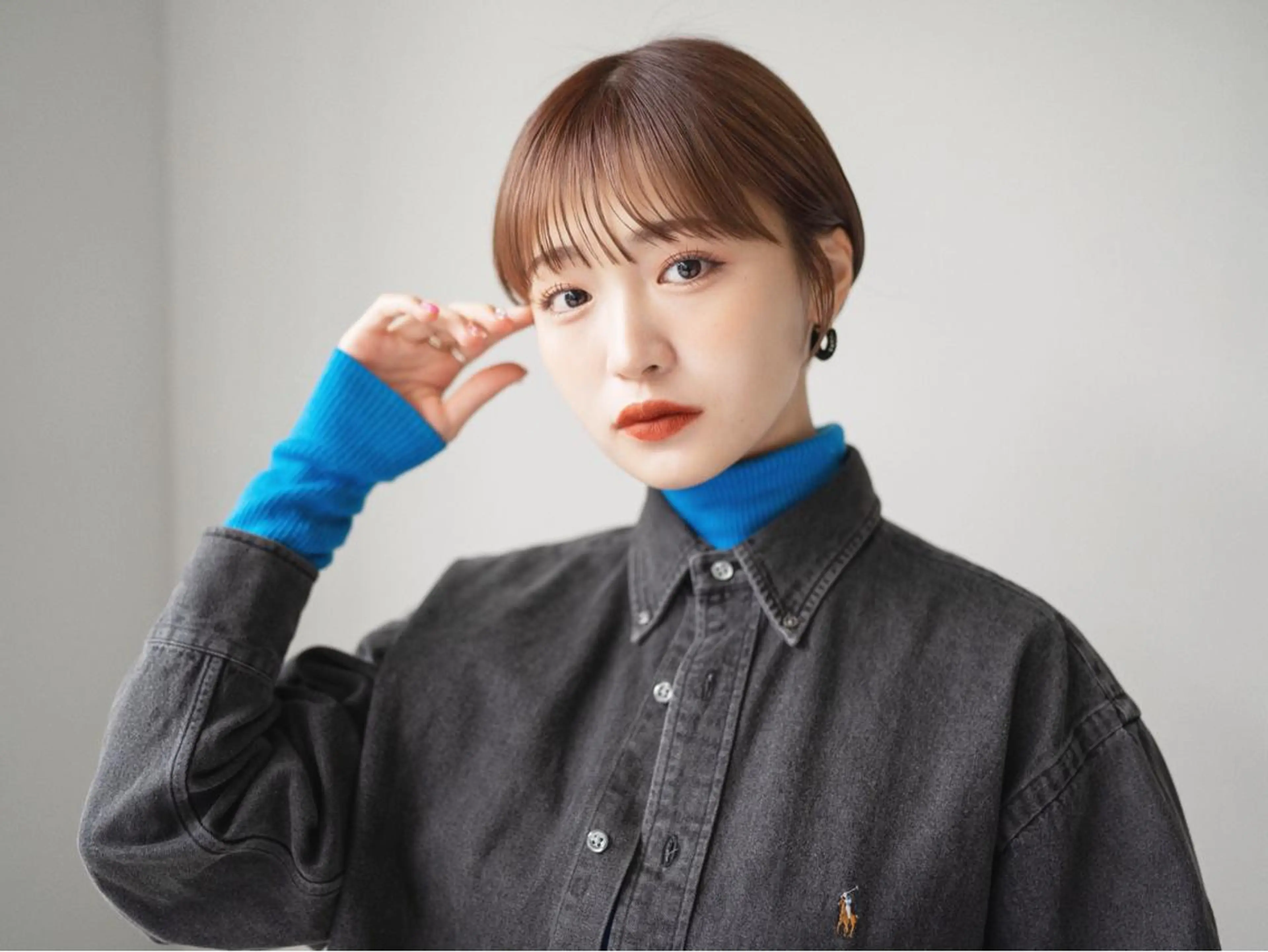 ショート カラー カット ヘアカラー トリートメント ヘッドスパ "オトナ髪”/ LAKA TOCCAのヘアスタイル