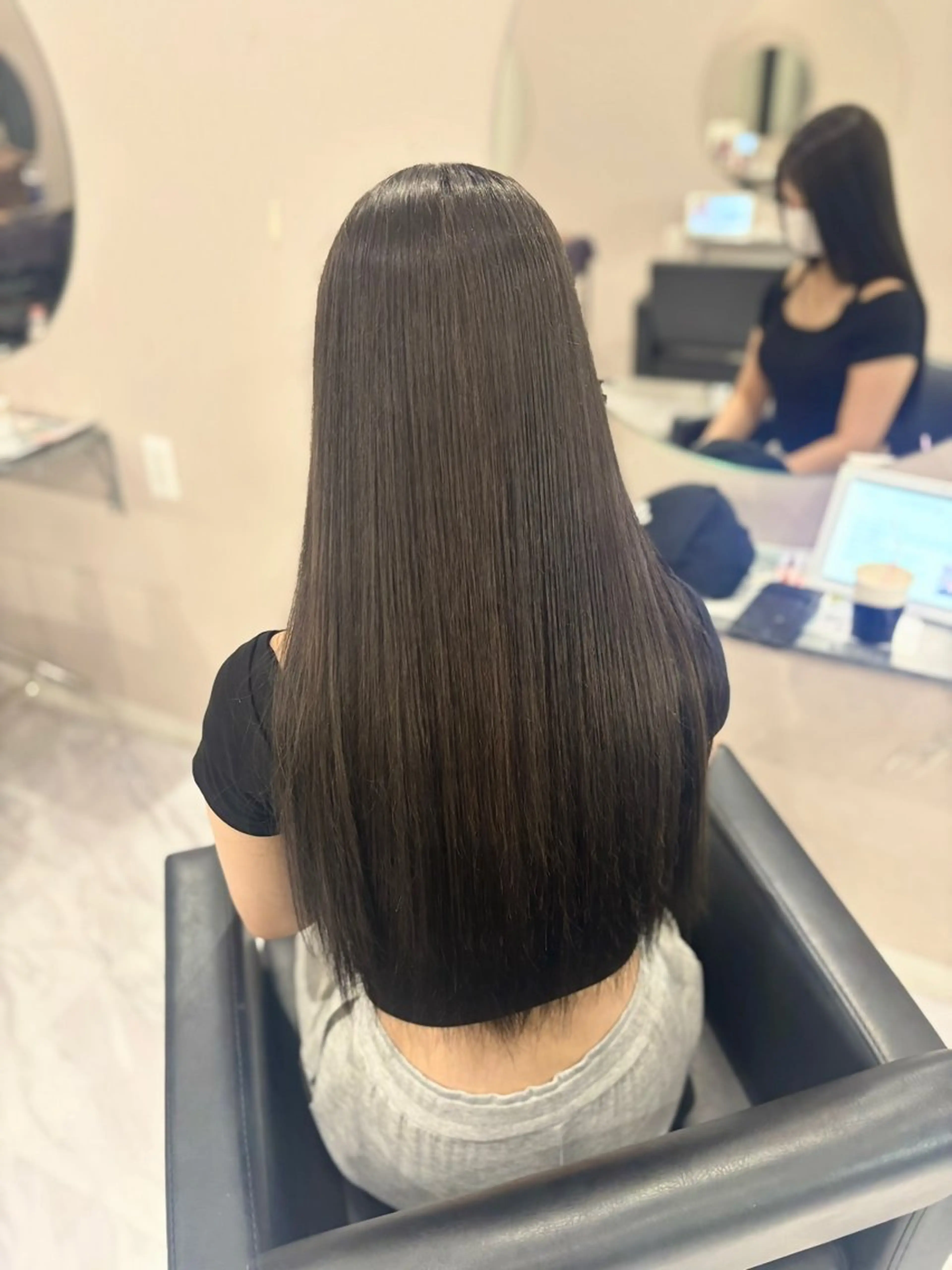 ロング 🫐ブルーラベンダー インナー🫐/MEIのヘアスタイル
