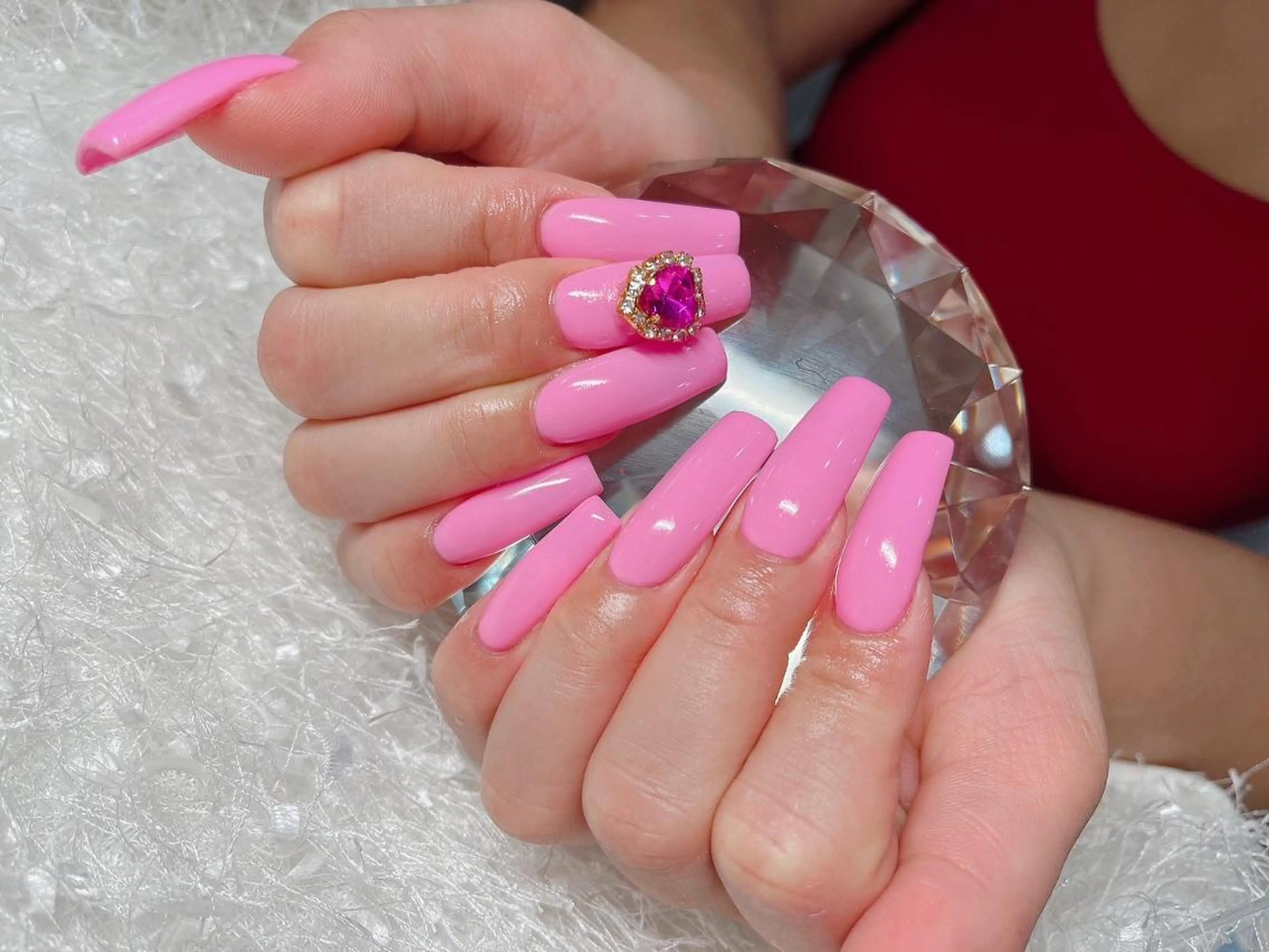 ネイル 長さ出し ジェルネイル グラデーション 韓国ネイル マグネットネイル ハンドネイル Nail&eye Belire 新宿のネイルデザイン