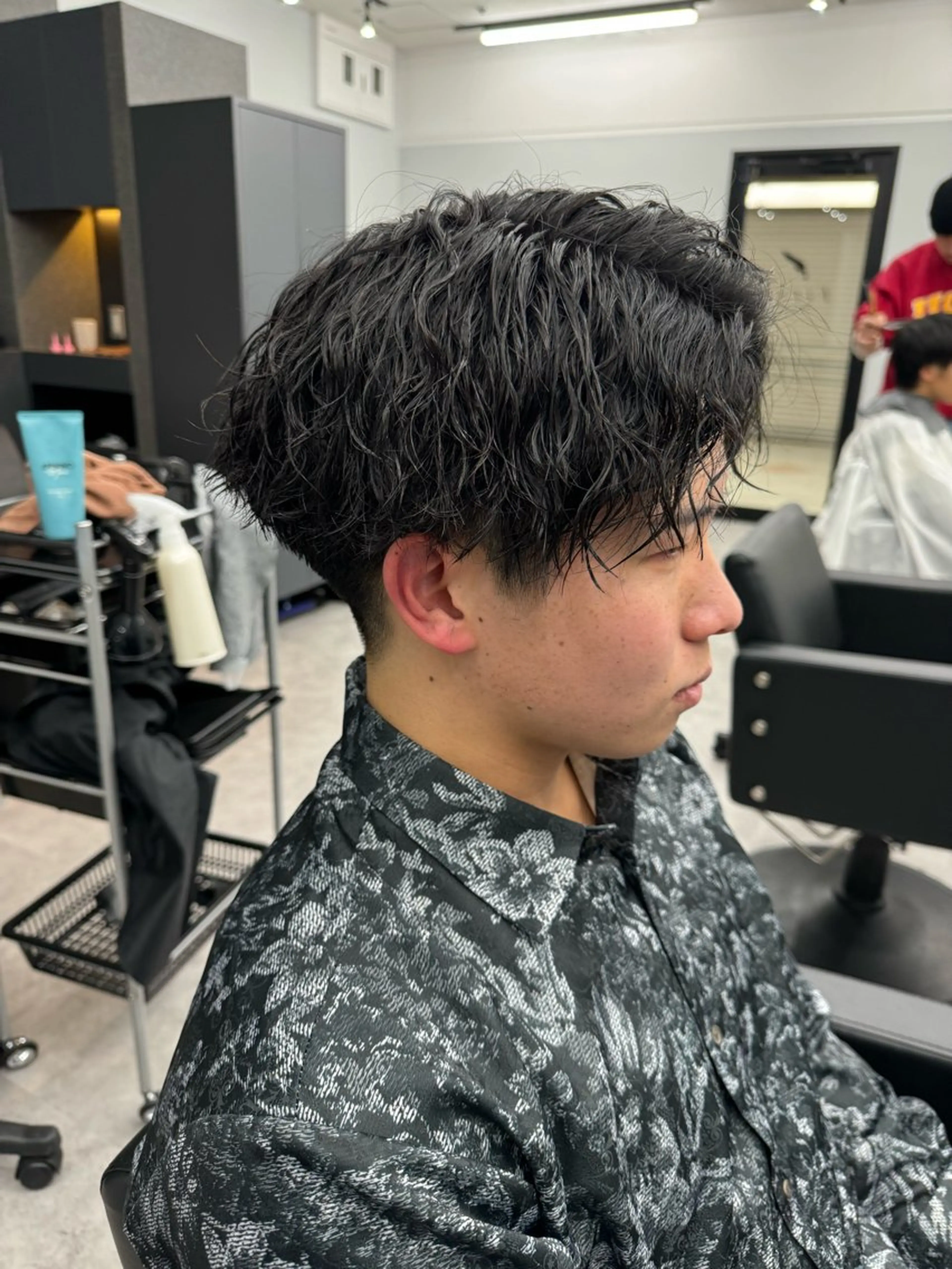 ショート パーマ メンズ カット パーマ Men's専門✂︎ 増田　正義のヘアスタイル