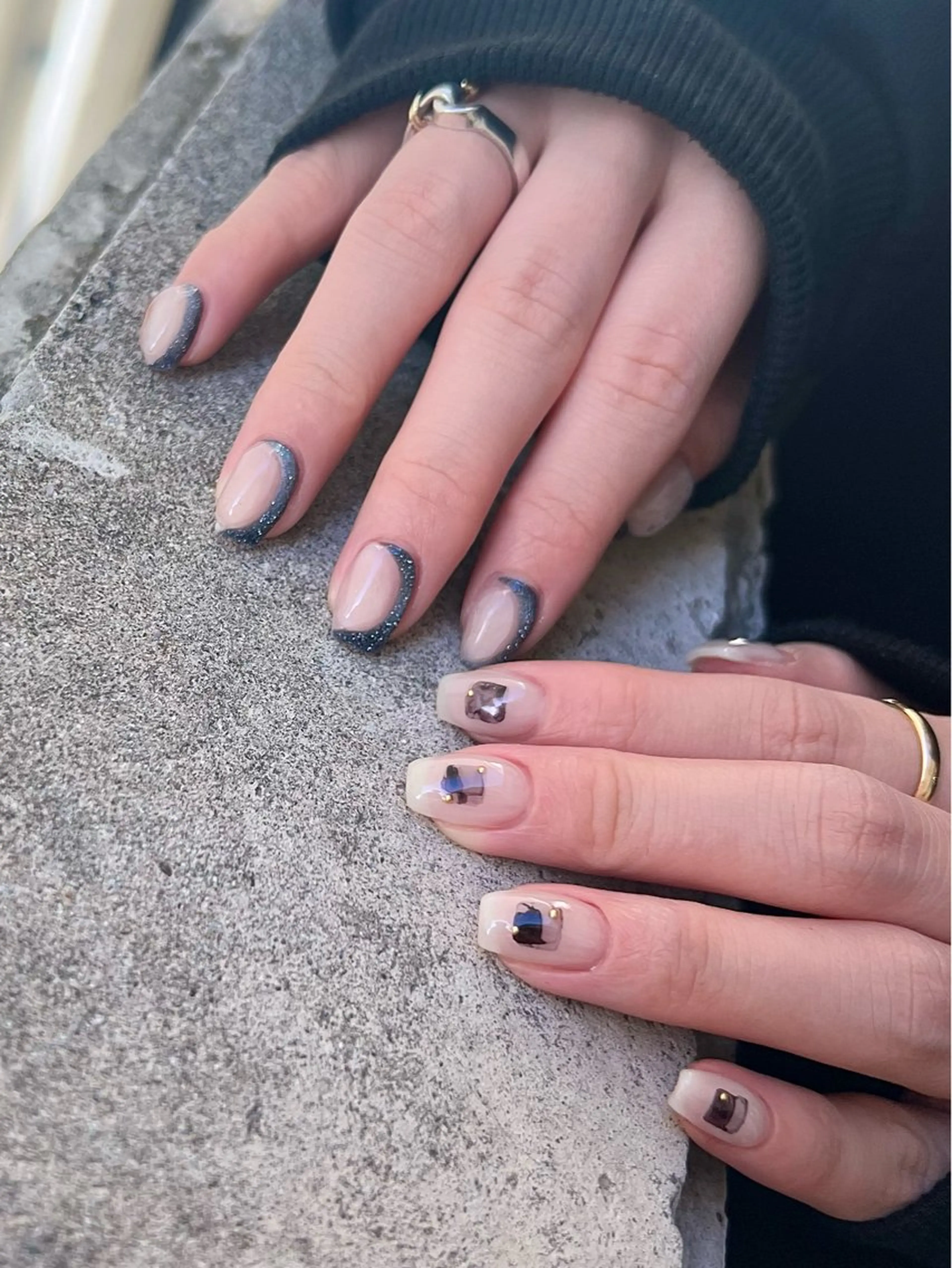 ネイル 持ち込み ニュアンスネイル ハンドネイル ハンドケア Charme. NOBUKOのネイルデザイン