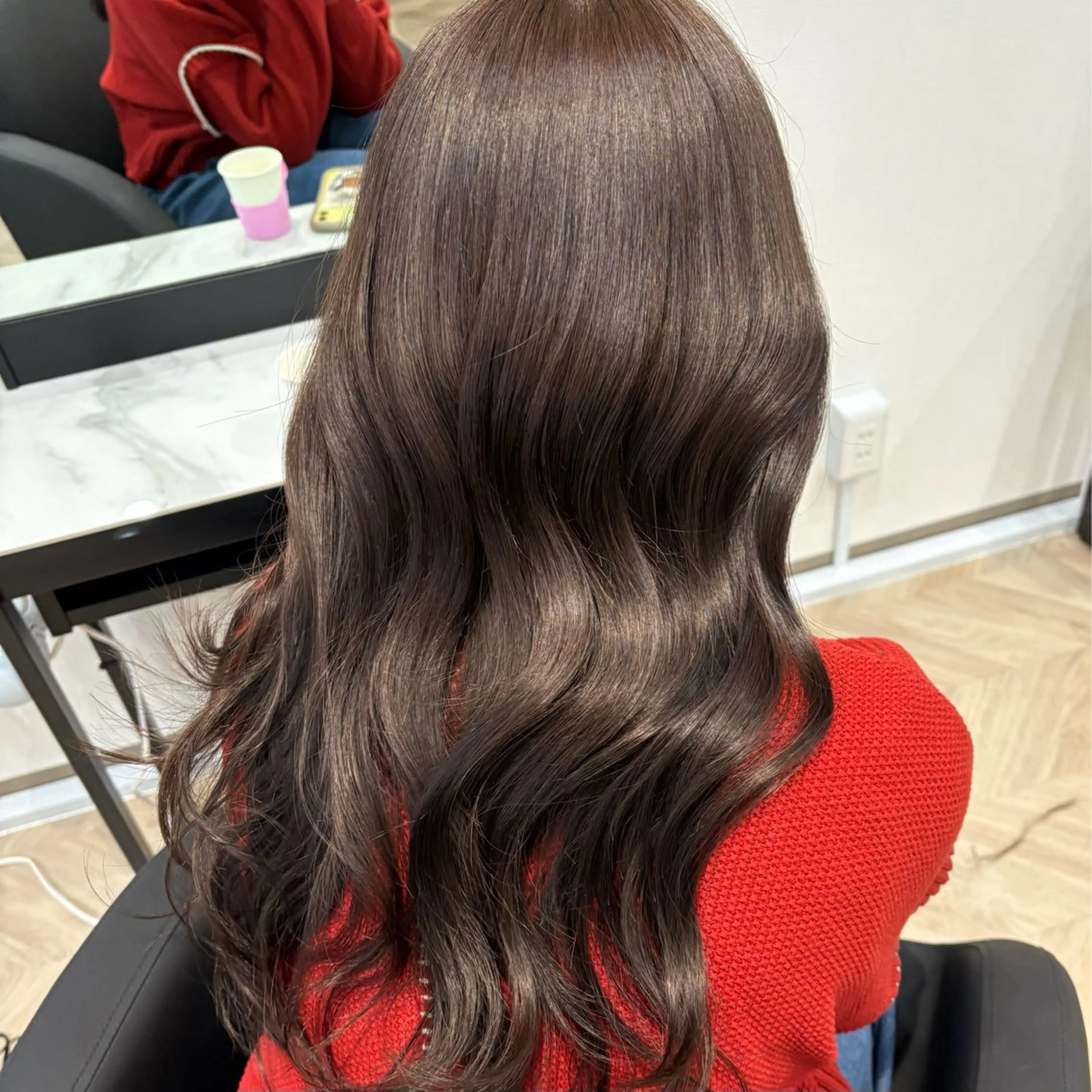 ロング カラー yukari🌷名駅 ＊大人かわいい艶髪のヘアスタイル
