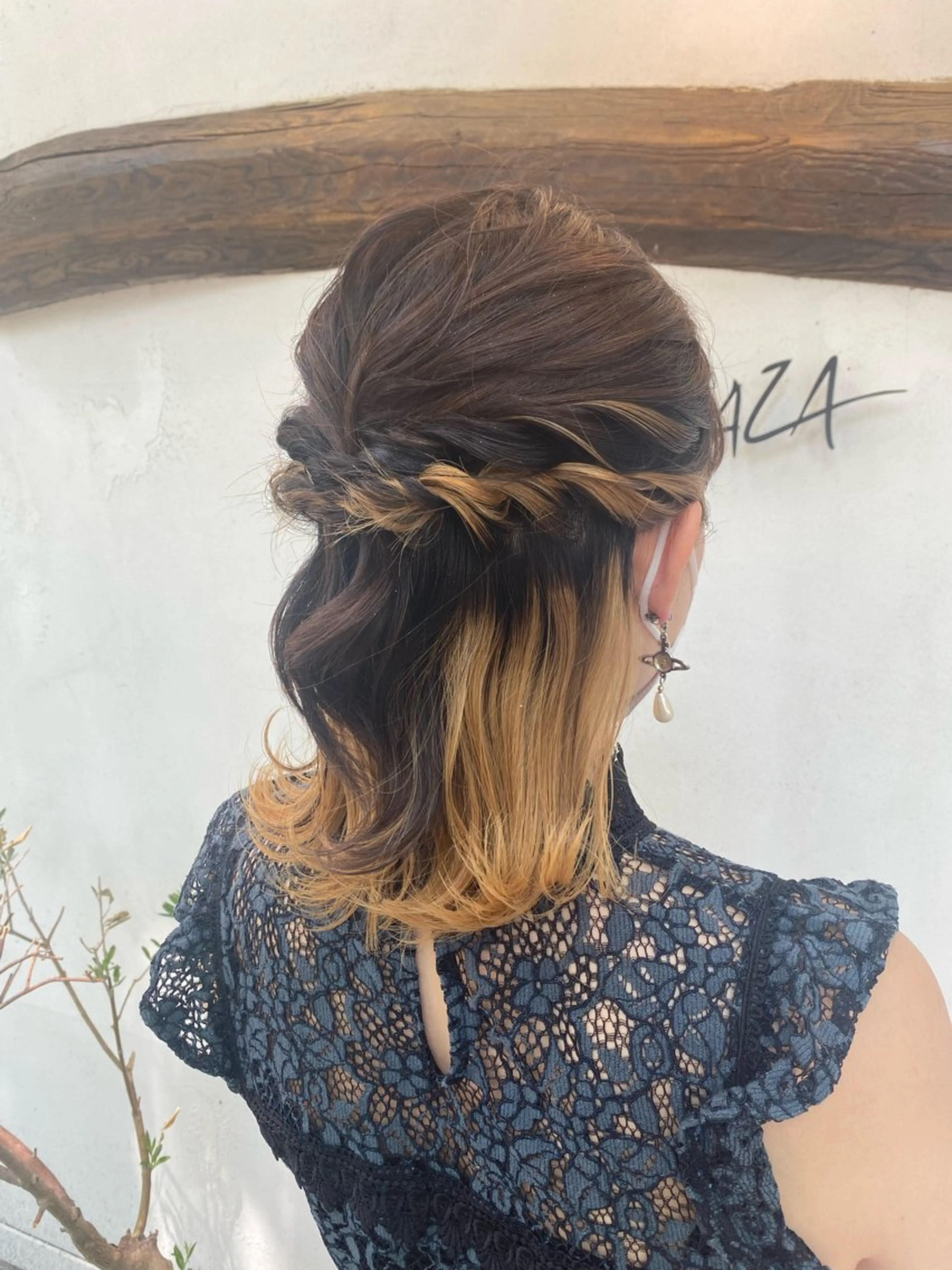 ヘアアレンジ ZAZA YUKAのマツエク・マツパデザイン