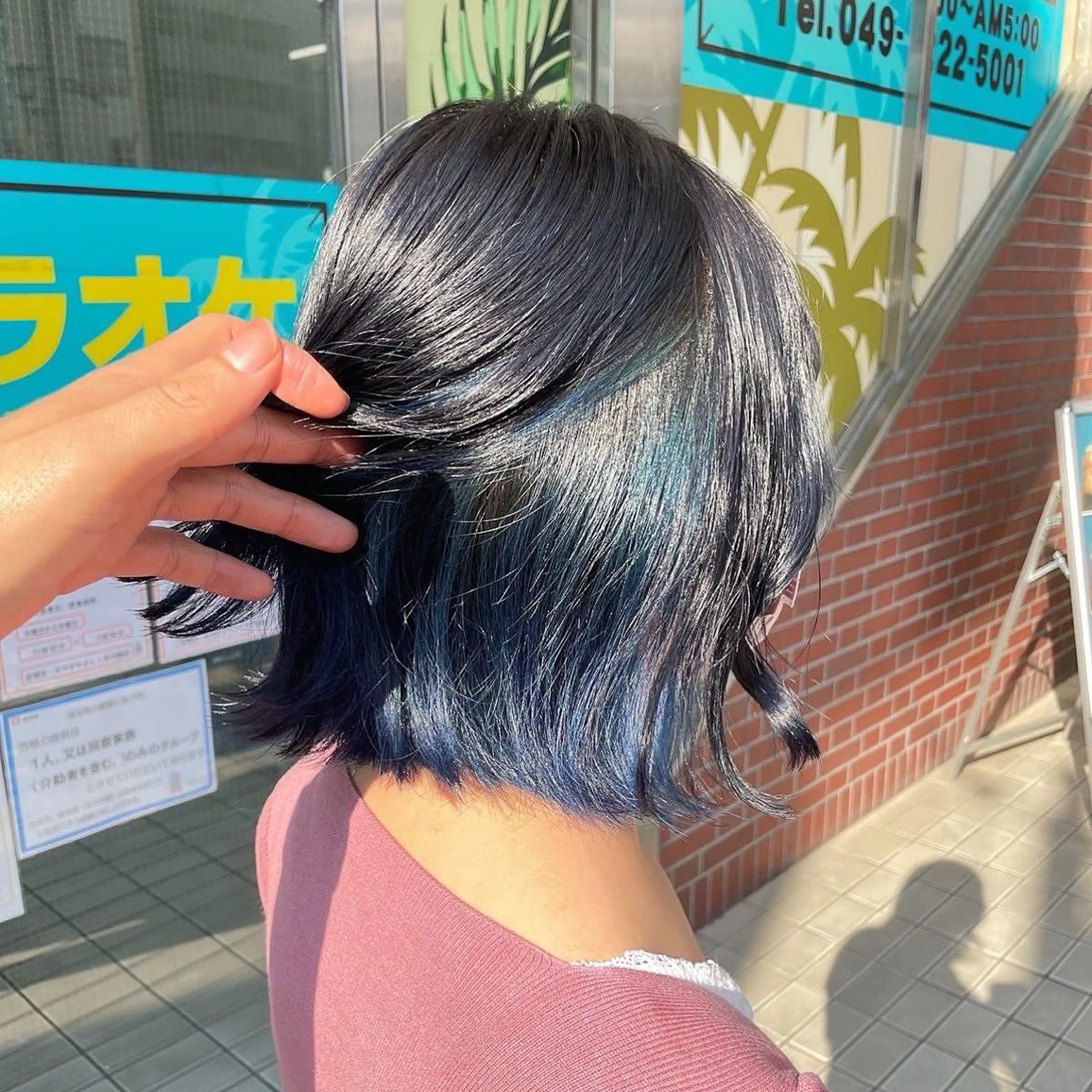 ショート カラー ヘアカラー トリートメント ヘッドスパ ヘアセット 🦋ハイトーンボブ ショート🦋トシキのヘアスタイル