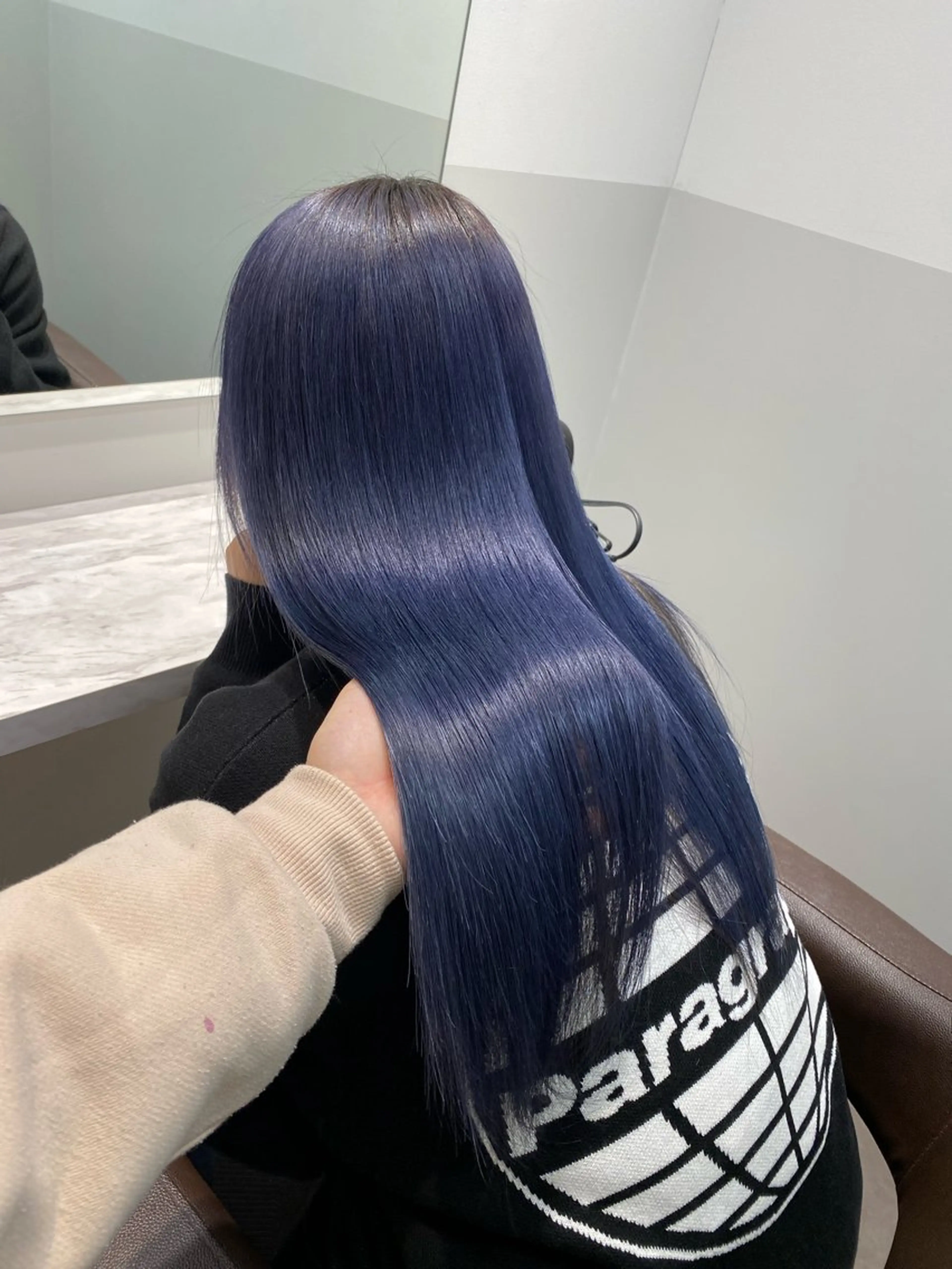 ロング カラー ヘアアレンジ メンズ ヘアカラー トリートメント SALOWIN所属・色落ちまでかわいい MASATOのヘアスタイル