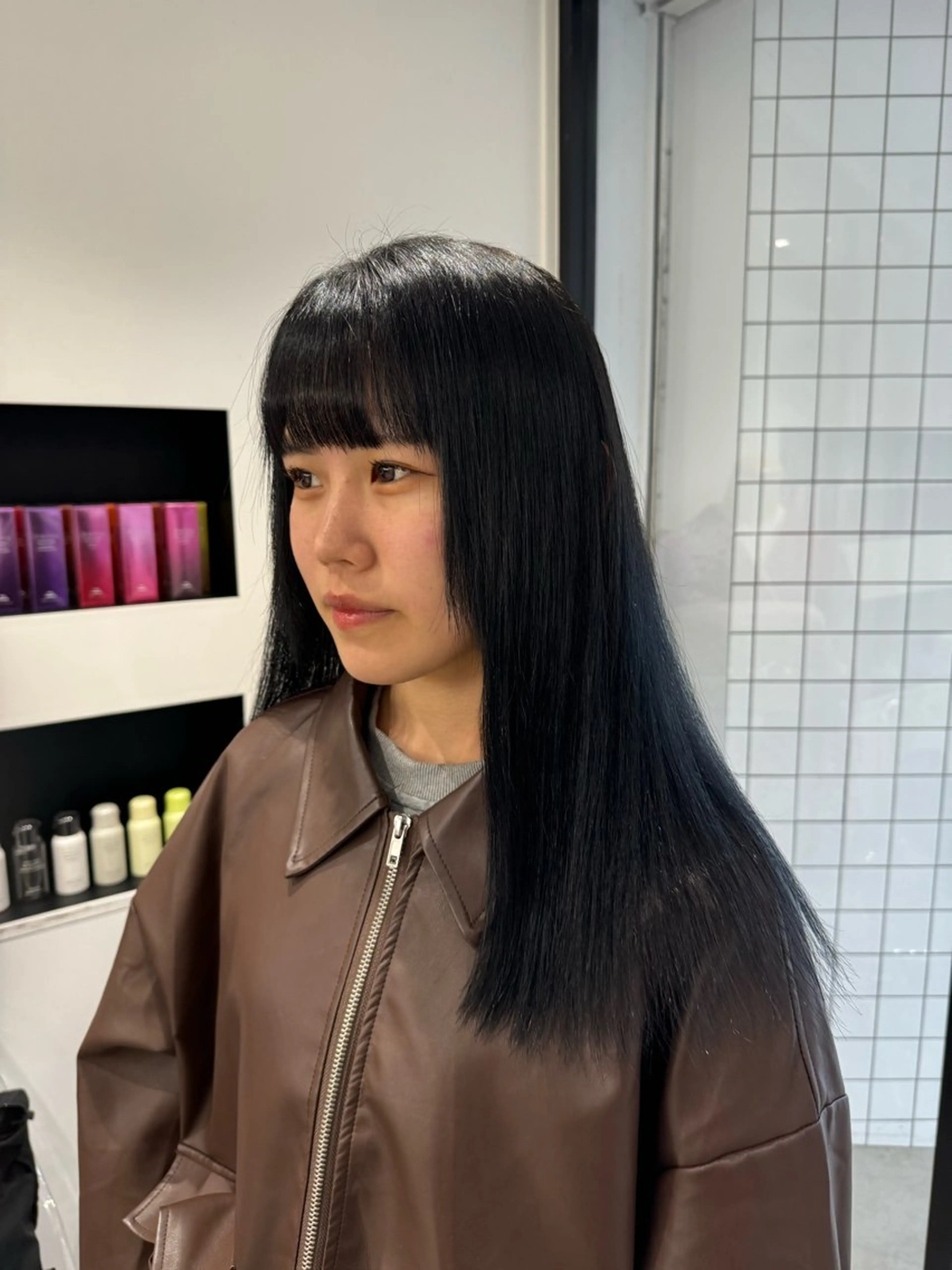 カラー ヘアカラー ルイ☆【ボブ/メンズ /酸性ストレート】のヘアスタイル