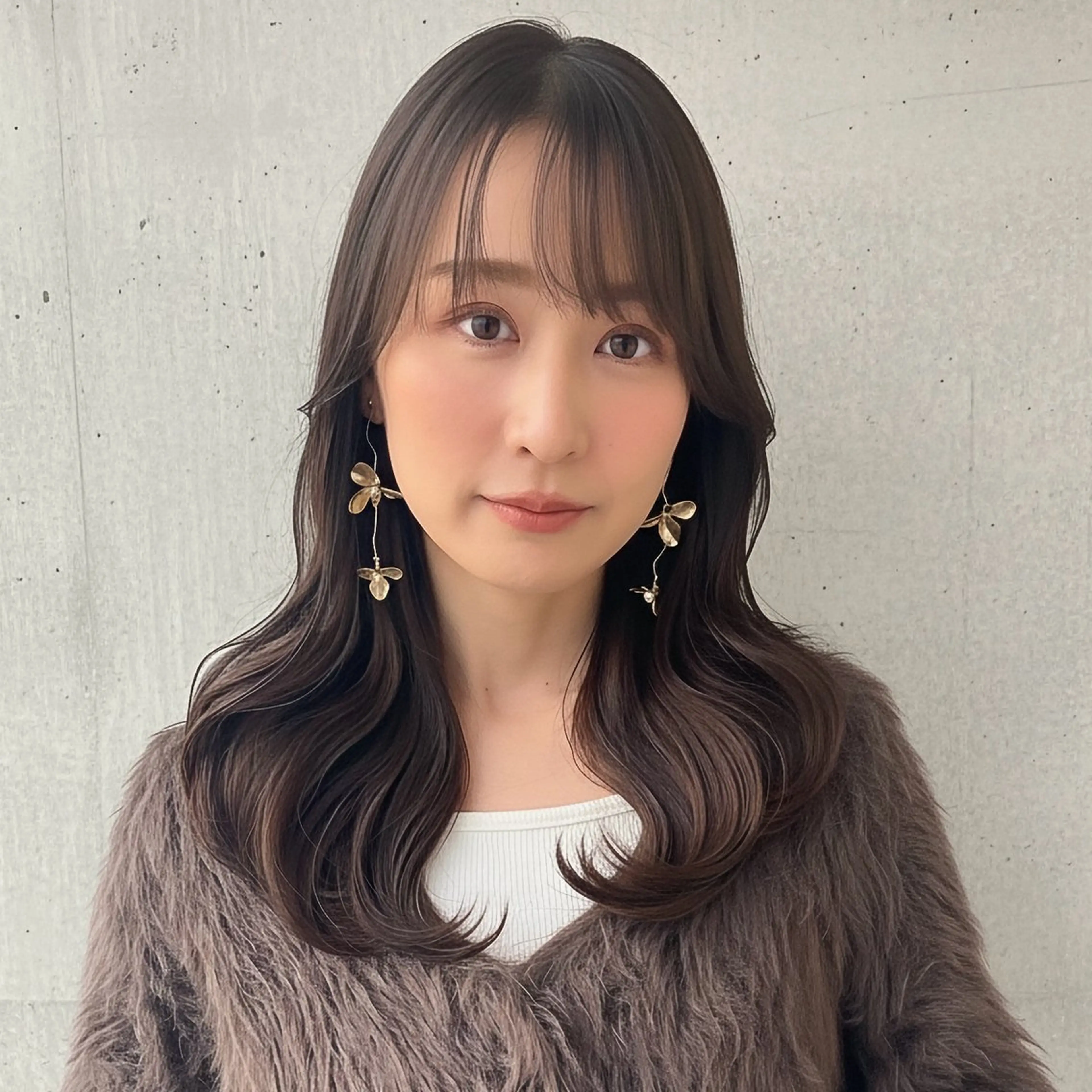 セミロング カット ヘアカラー ショート〜ミディアム 喜多司のヘアスタイル