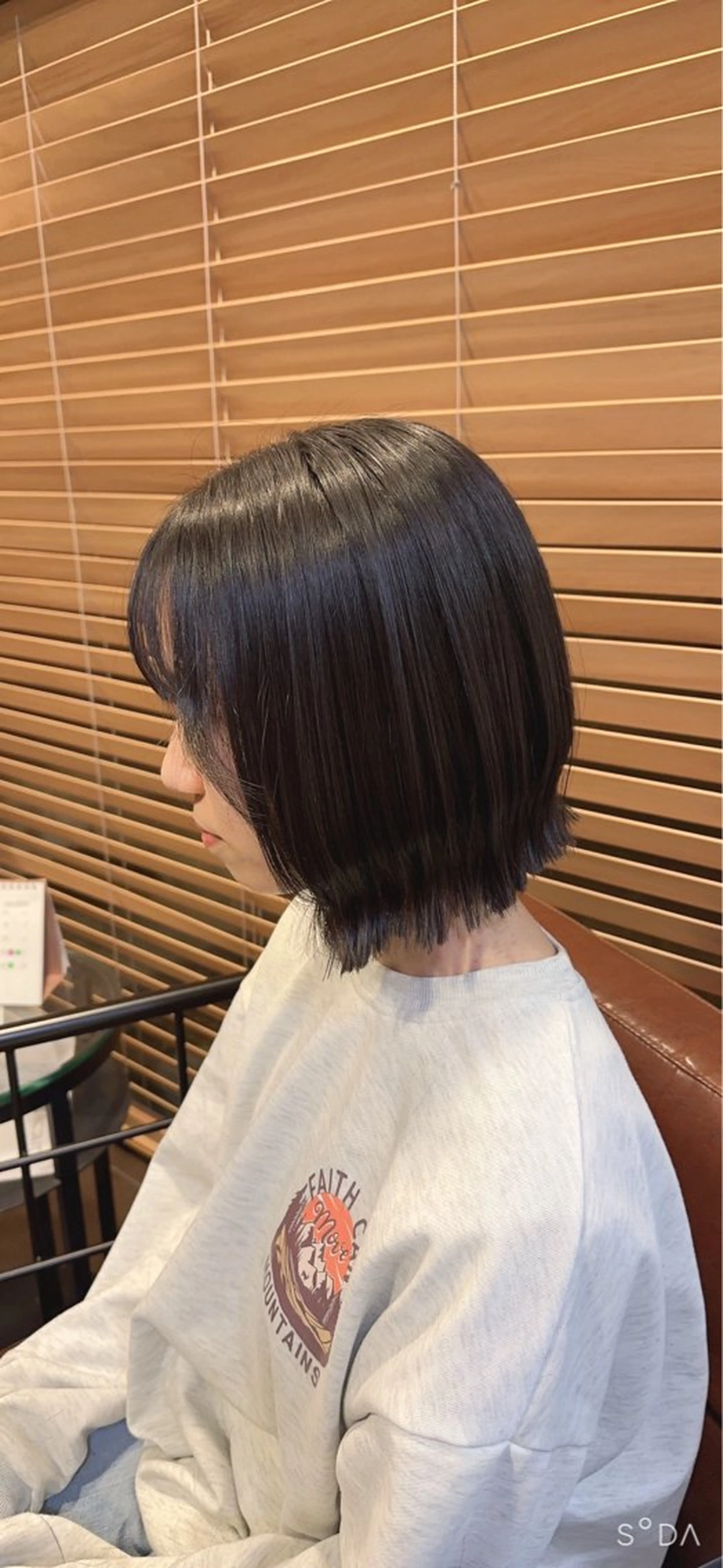 ショート 外ハネヘア 南草津/レイヤー/ 後藤ほのかのヘアスタイル