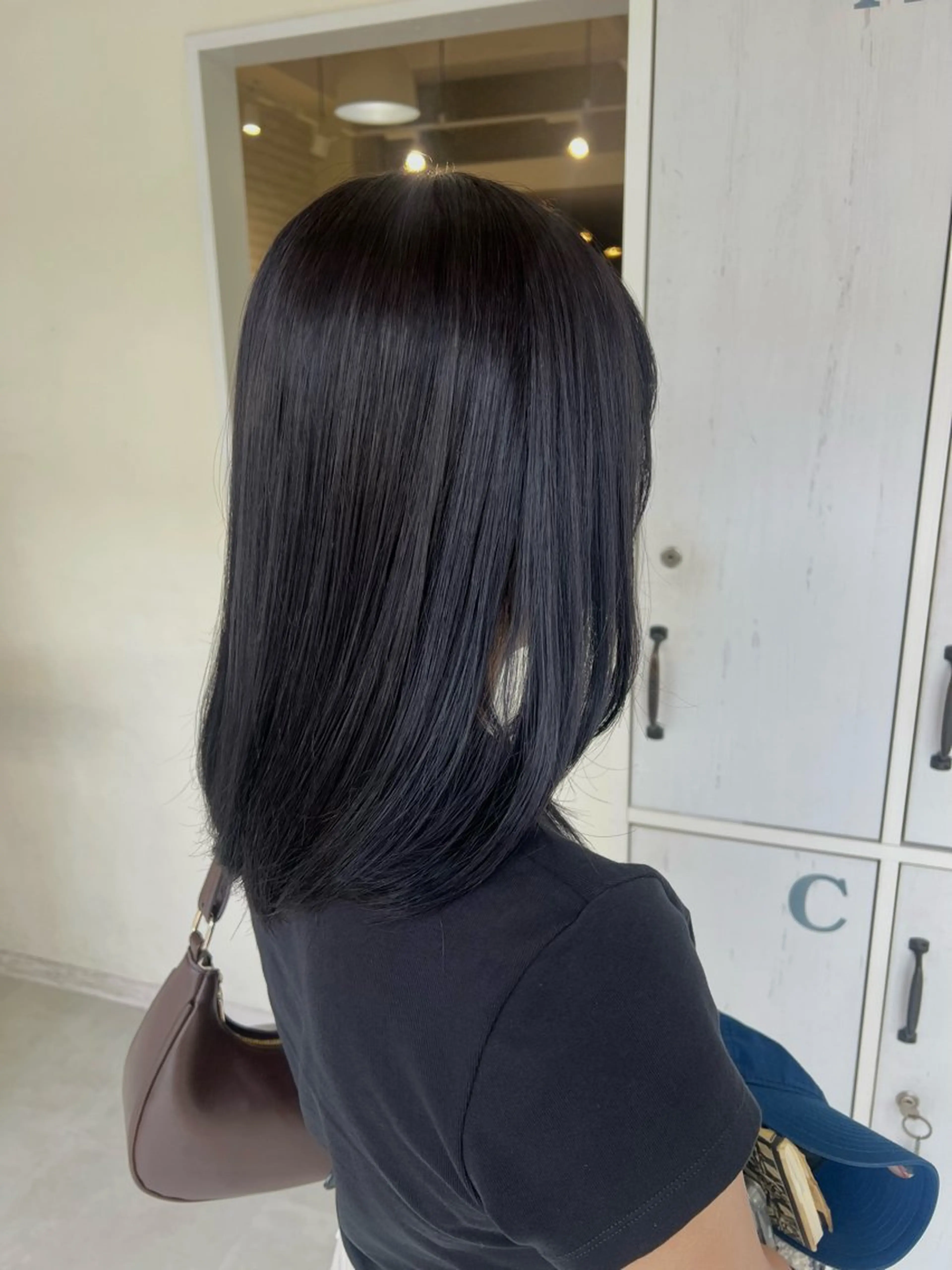 ミディアム カラー lico hair所属・lico hair りみのヘアスタイル