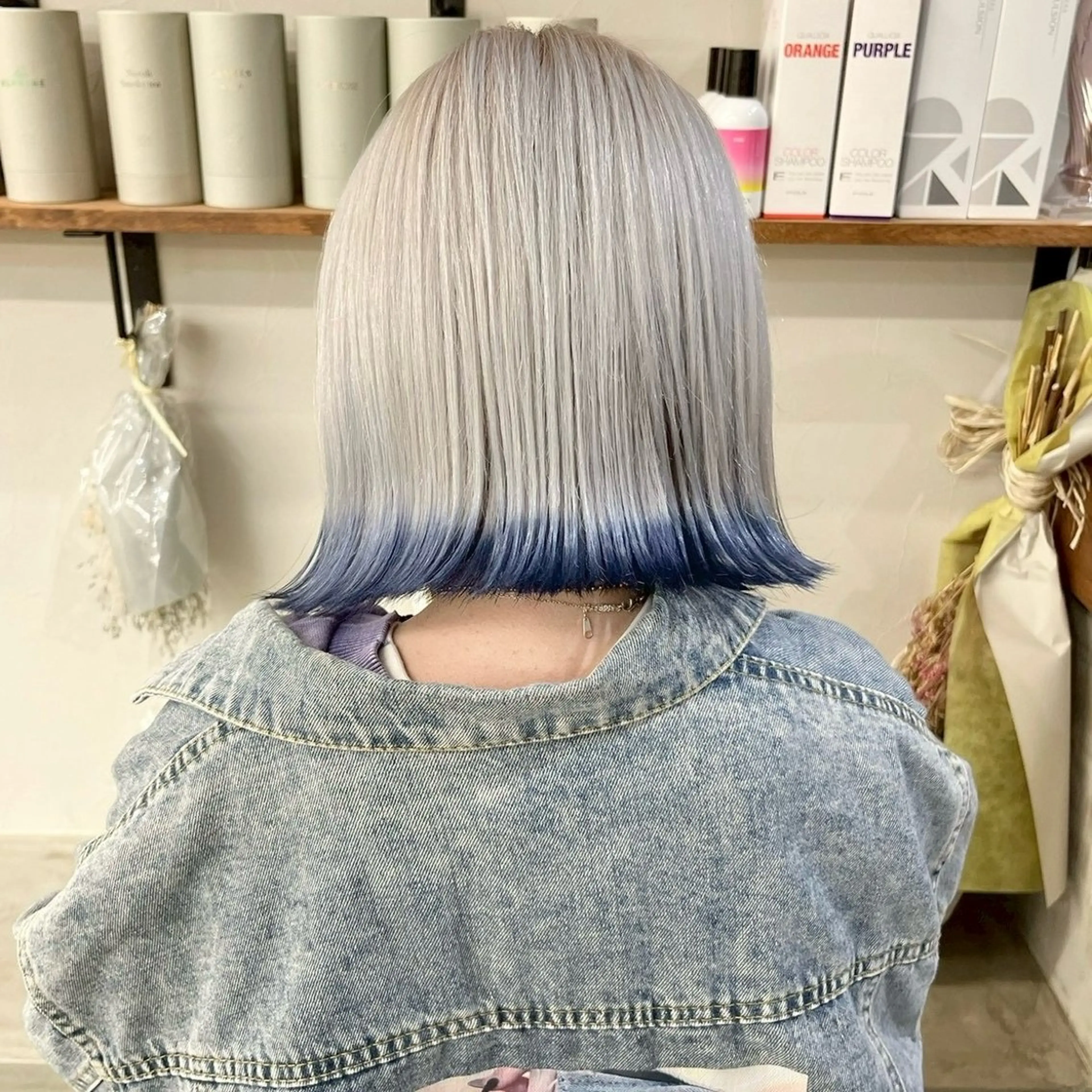 カット トリートメント 🌙ボブ特化×透明感 カラー リナ🌙のヘアスタイル