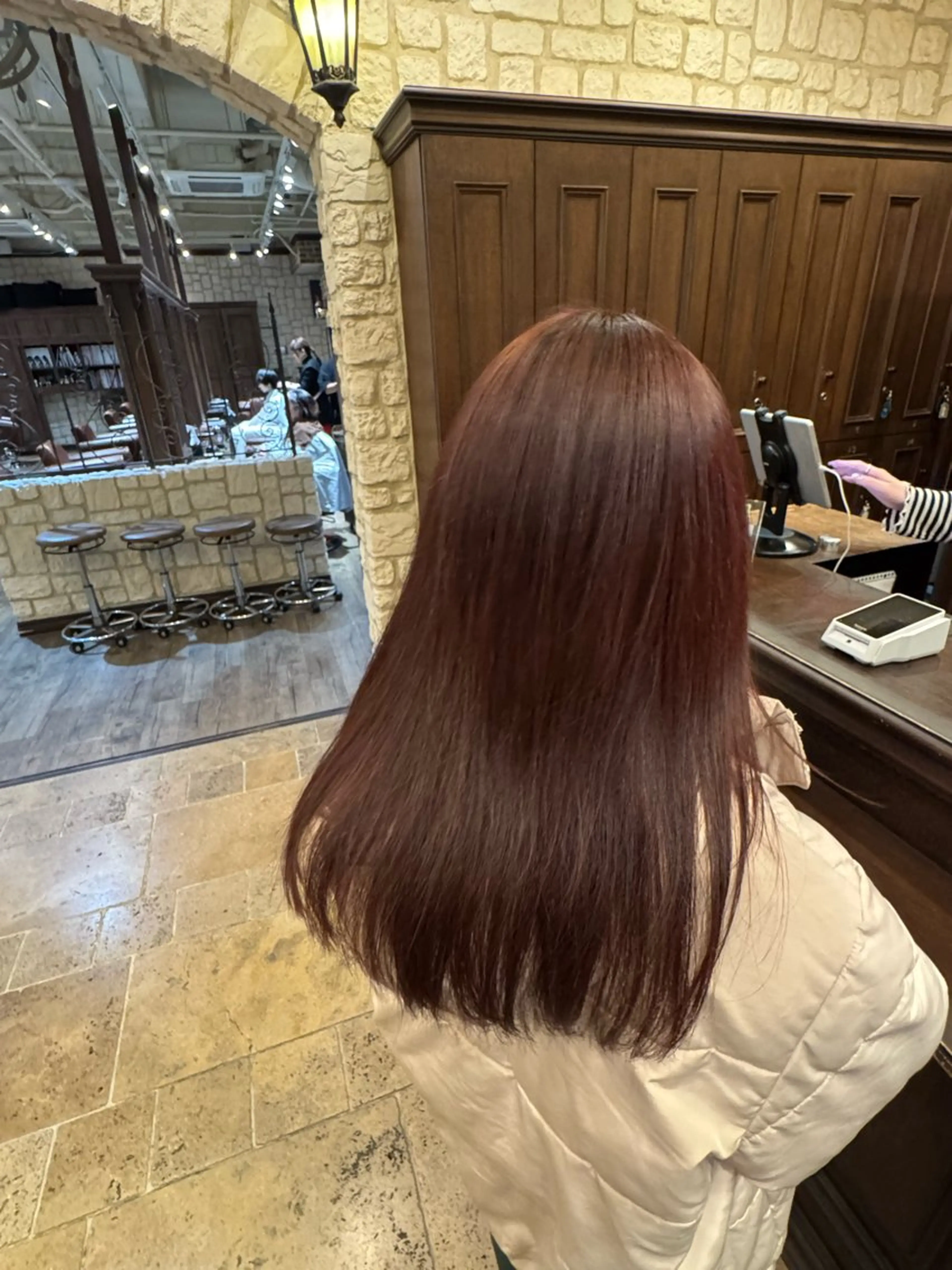 カラー ブラウンカラー ヘアカラー 小野聡一郎/デザイン カラー/縮毛矯正特化のヘアスタイル