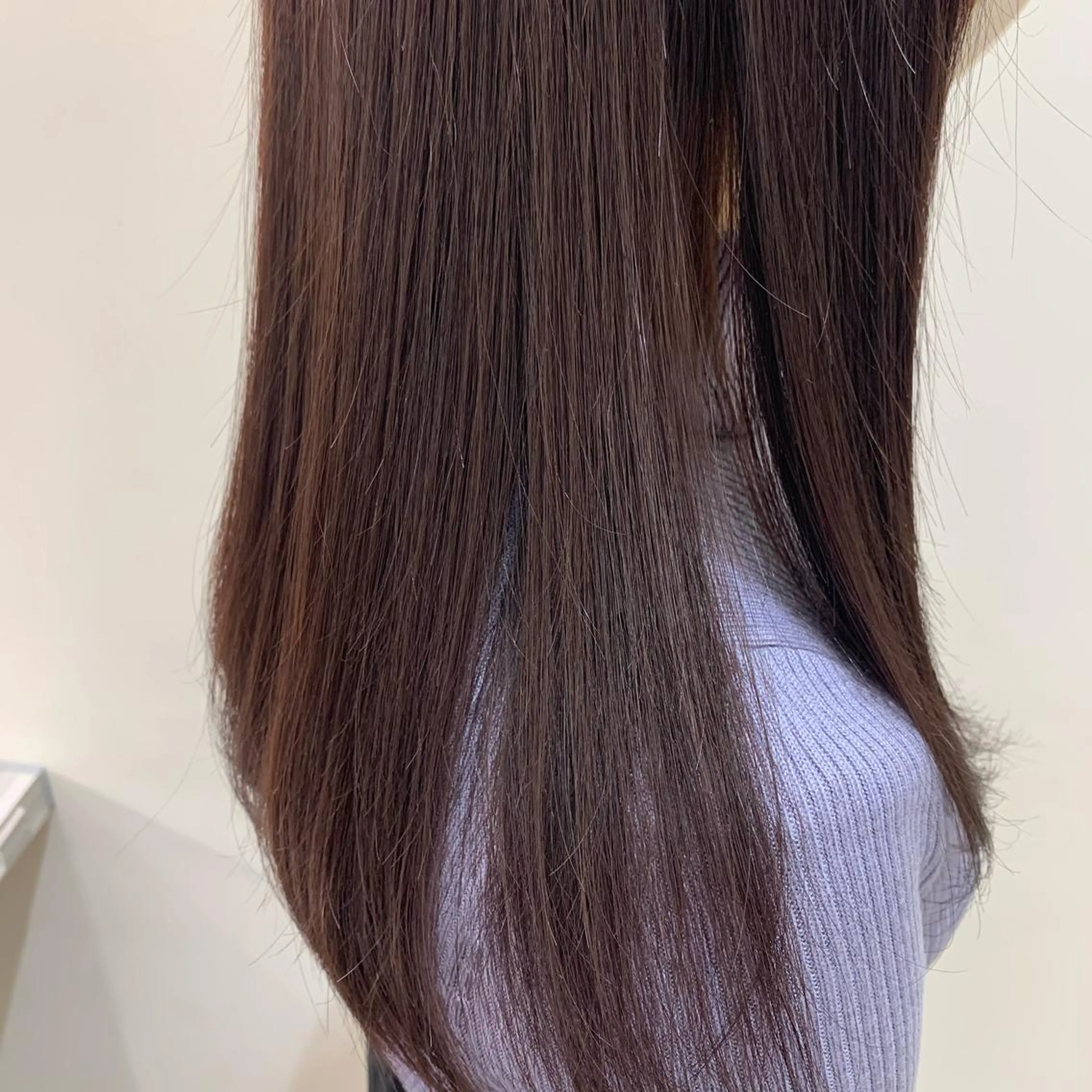 ロング カラー バイオレットカラー 🌹似合わせカラー/ 酸性縮毛🌹野本麗奈のヘアスタイル