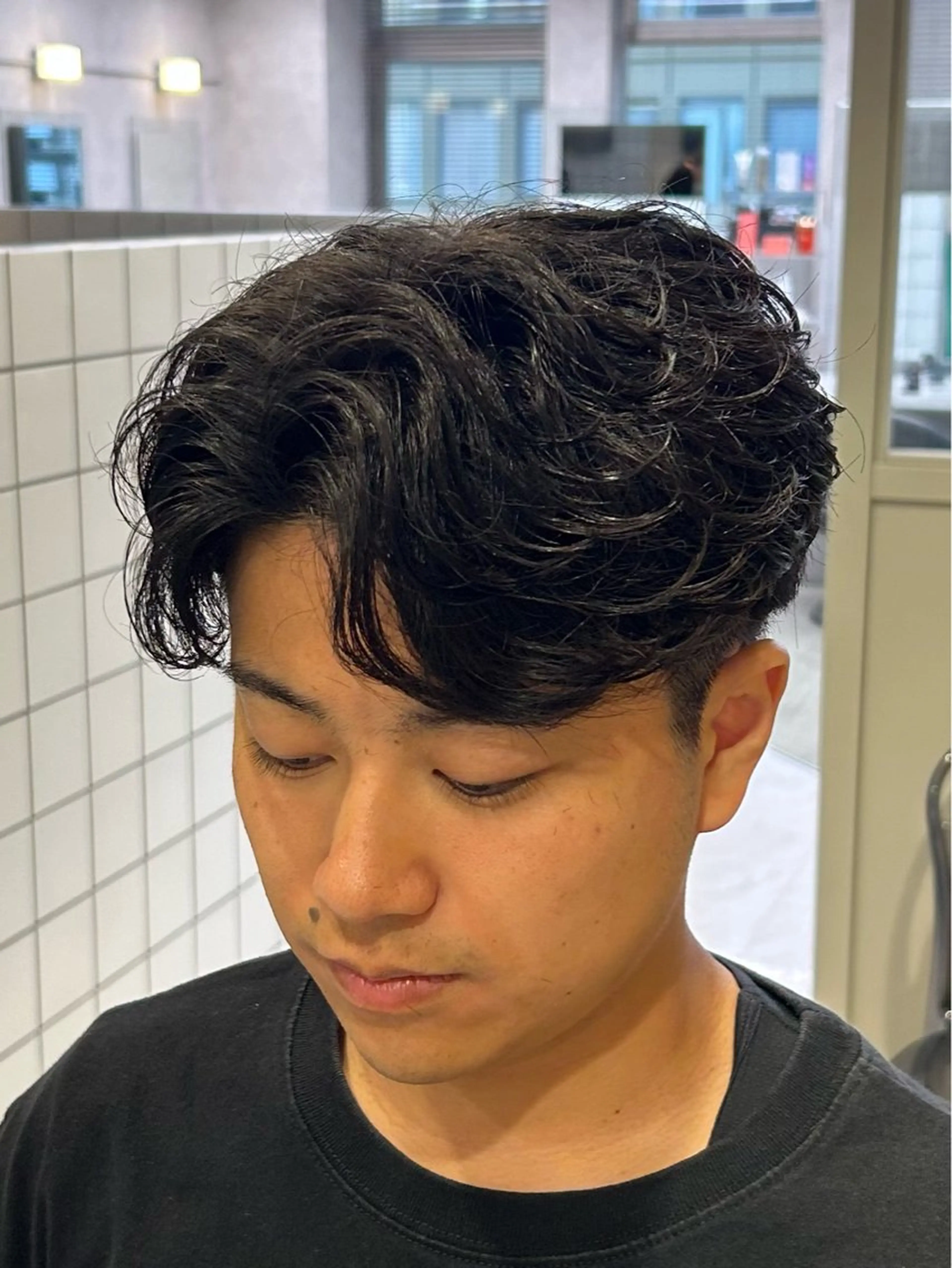 パーマ カット パーマ 🔷メンズセンターパ ートTAKUMI🔷のヘアスタイル