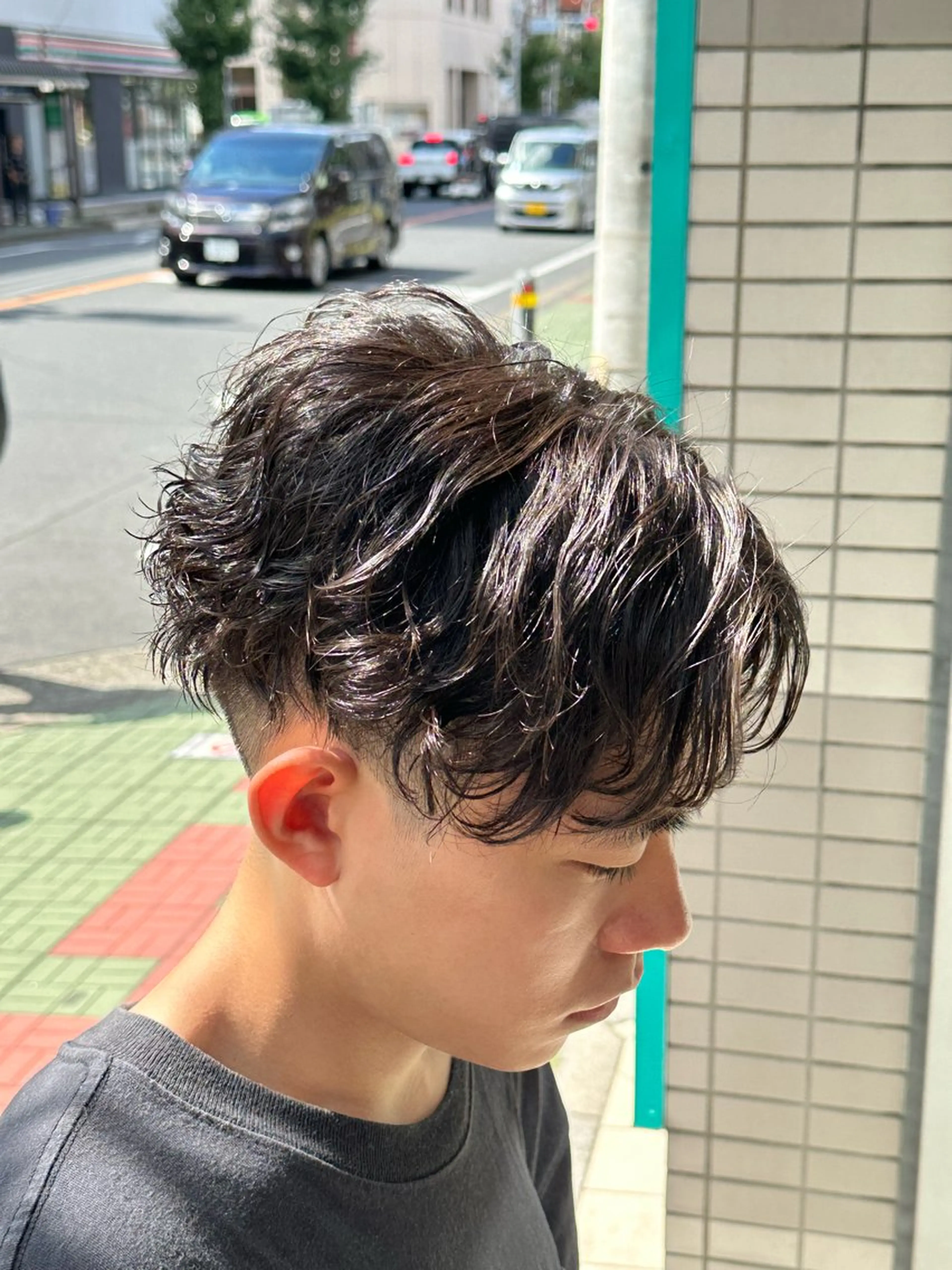 メンズ カット パーマ La fith hair shine松戸店所属・メンズパーマ／艶髪 💗Misakiのヘアスタイル