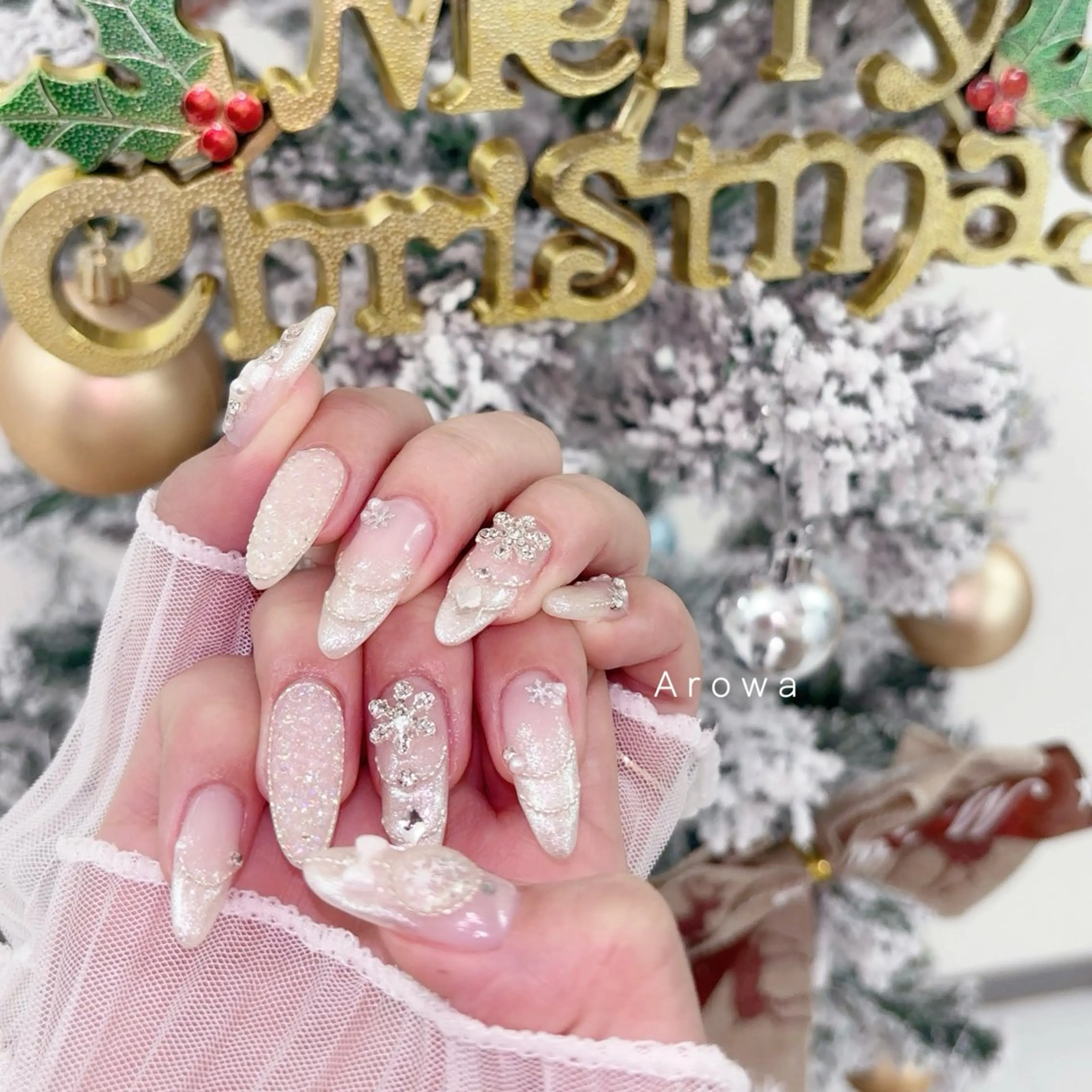 ネイル ハンドネイル Arowa 伊田のネイルデザイン