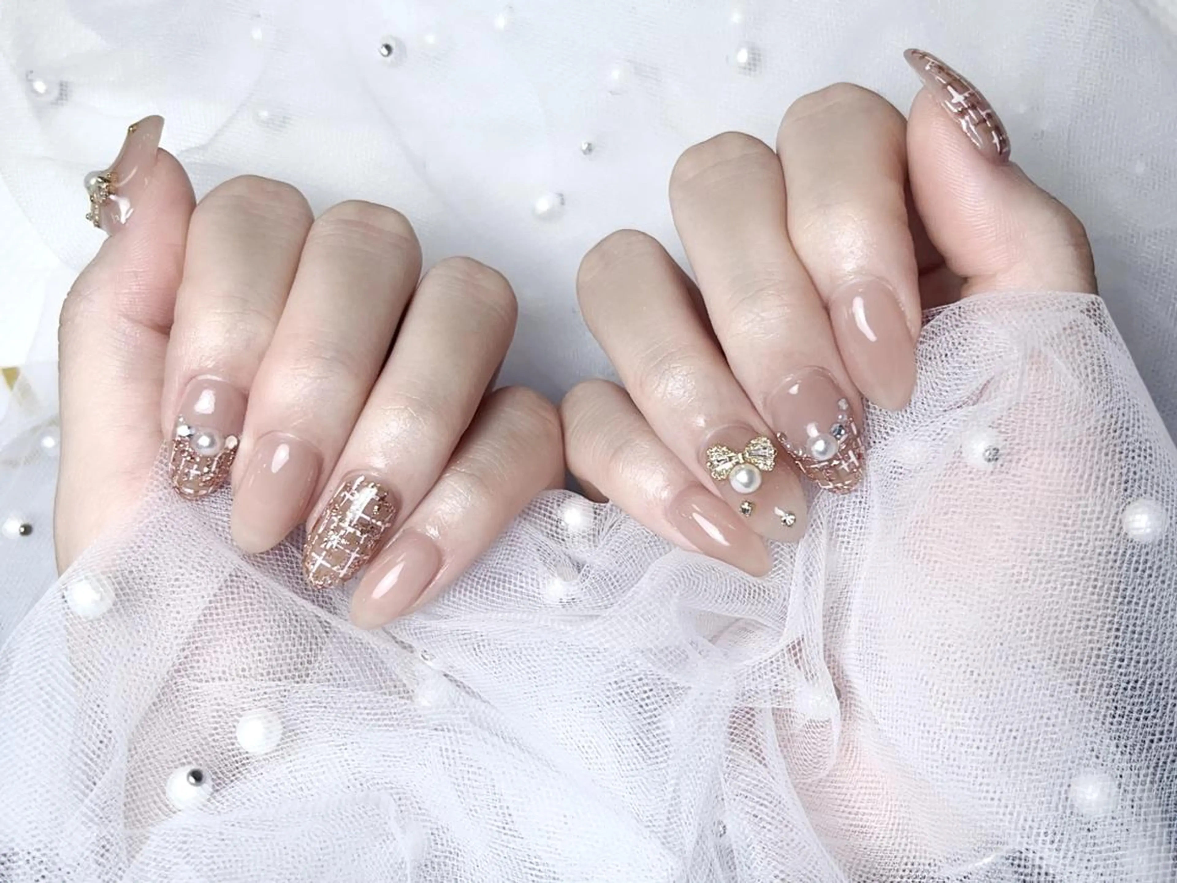 ネイル ハンドネイル Elegant beautyのネイルデザイン