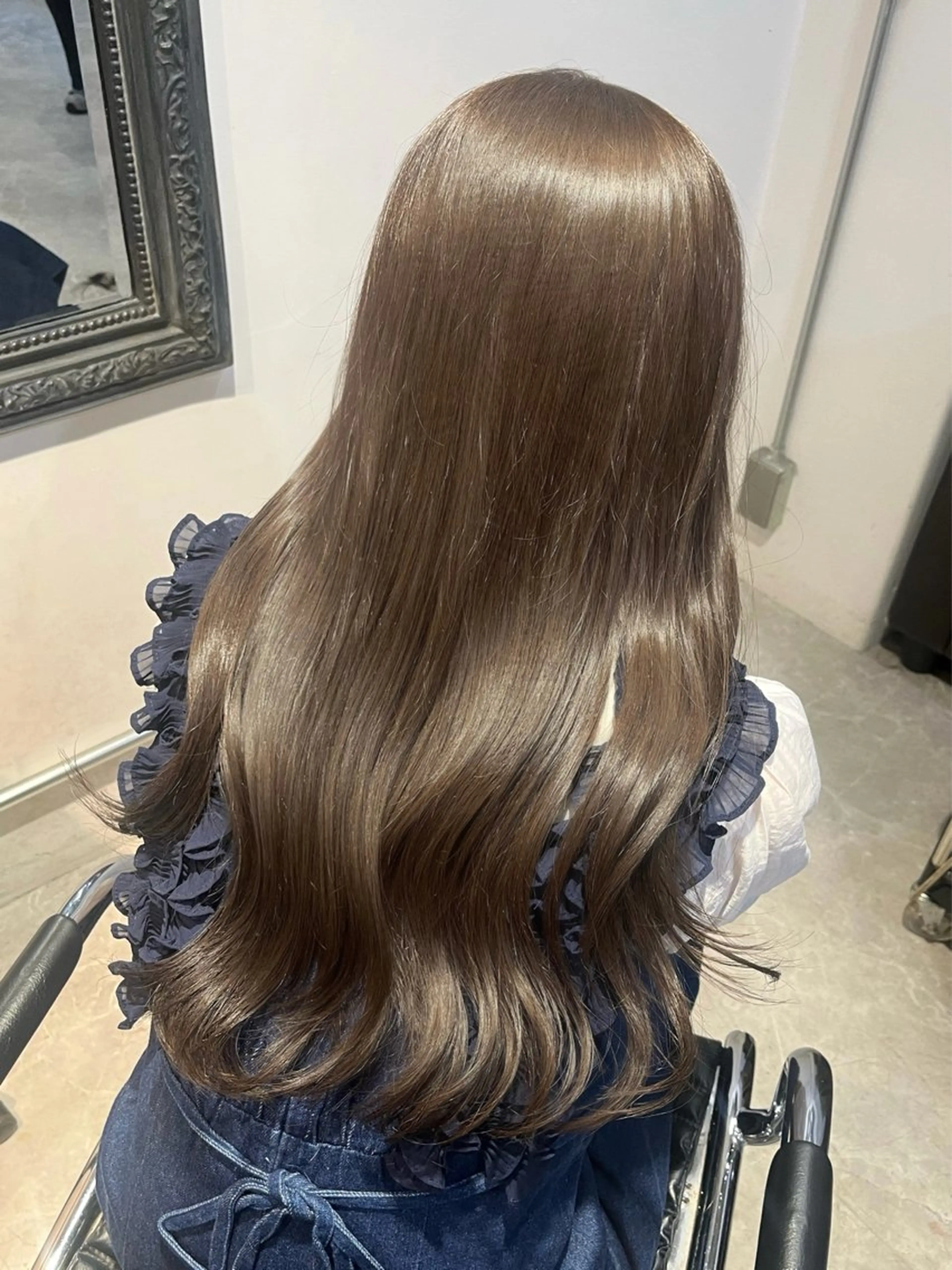 ロング ヘアカラー トリートメント メンズカットモデル募 集中🩶manamiのヘアスタイル