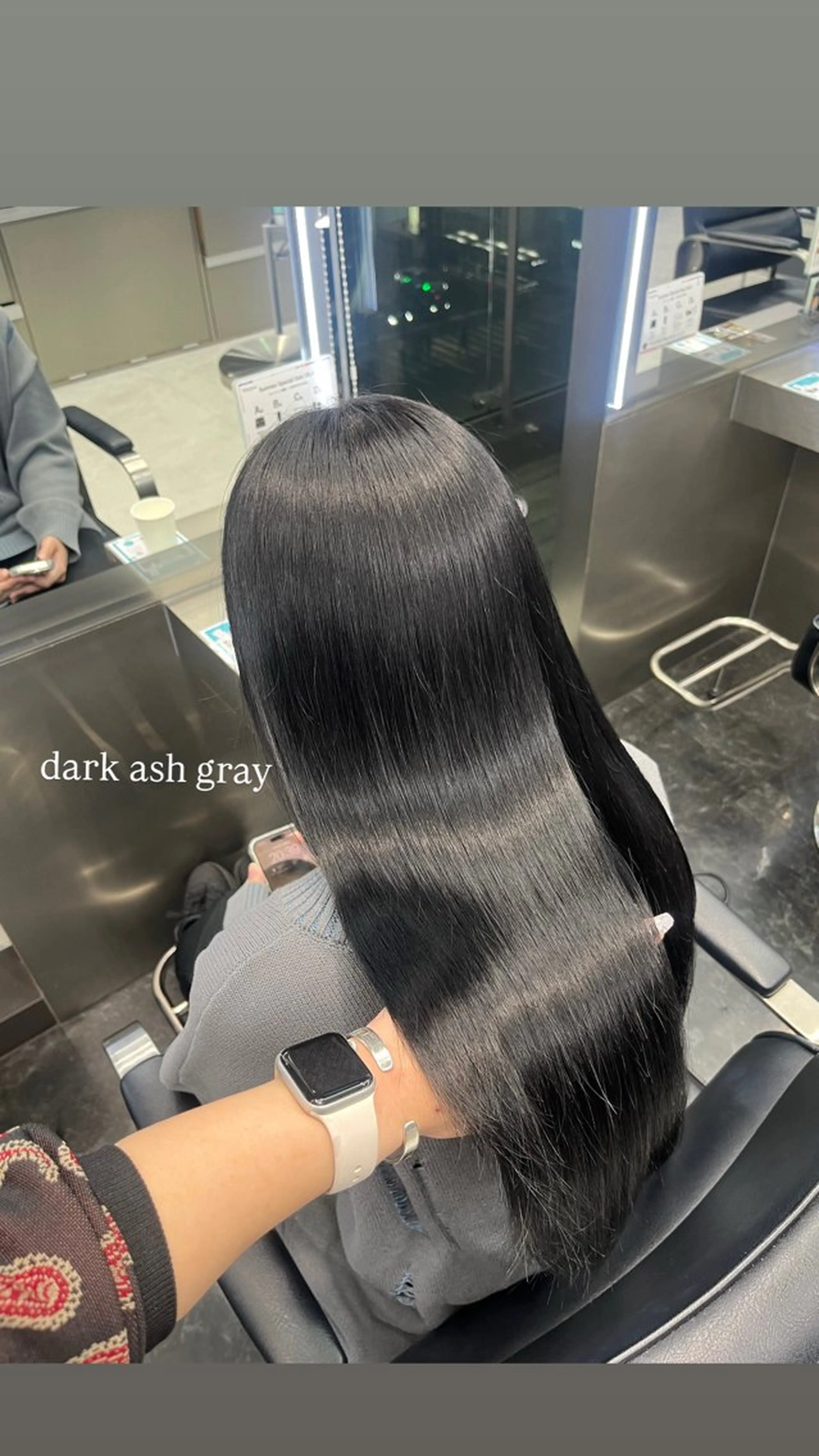 セミロング カラー ヘアアレンジ カット ヘアカラー トリートメント ヘアセット ハイトーン/透明感 髪質改善/rinaのヘアスタイル