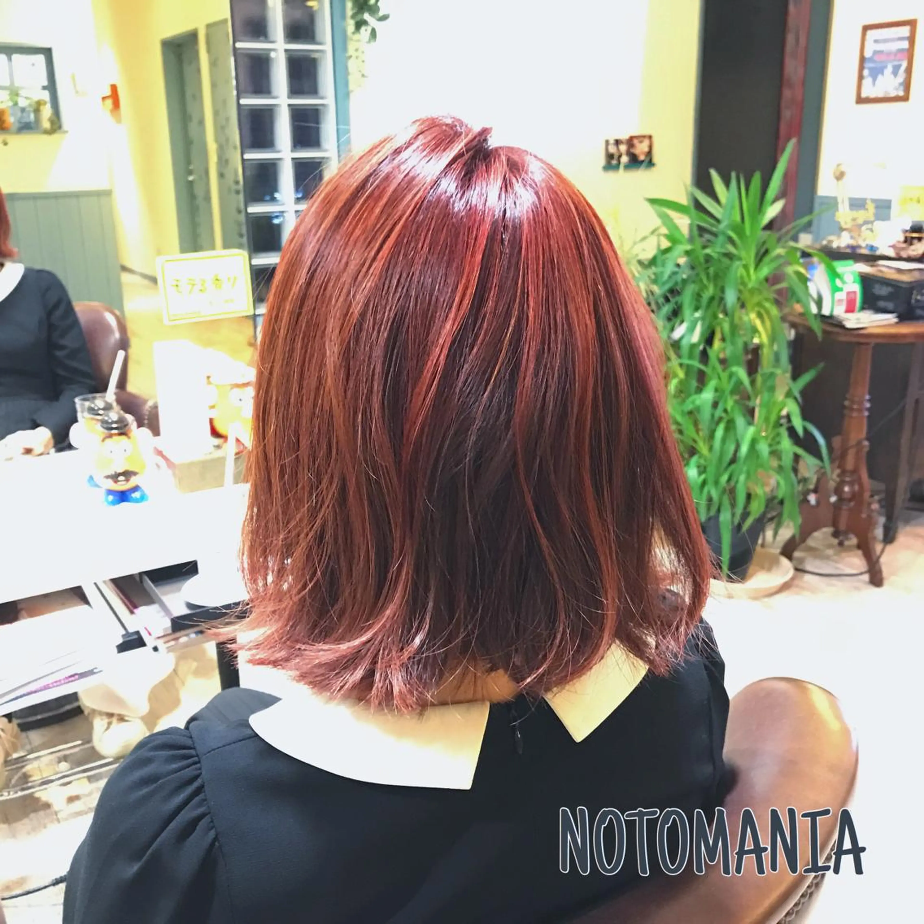 ショート ミディアム カラー グラデーションカラー ハイライトカラー ハイライト トリートメント イシハラ アズサのヘアスタイル