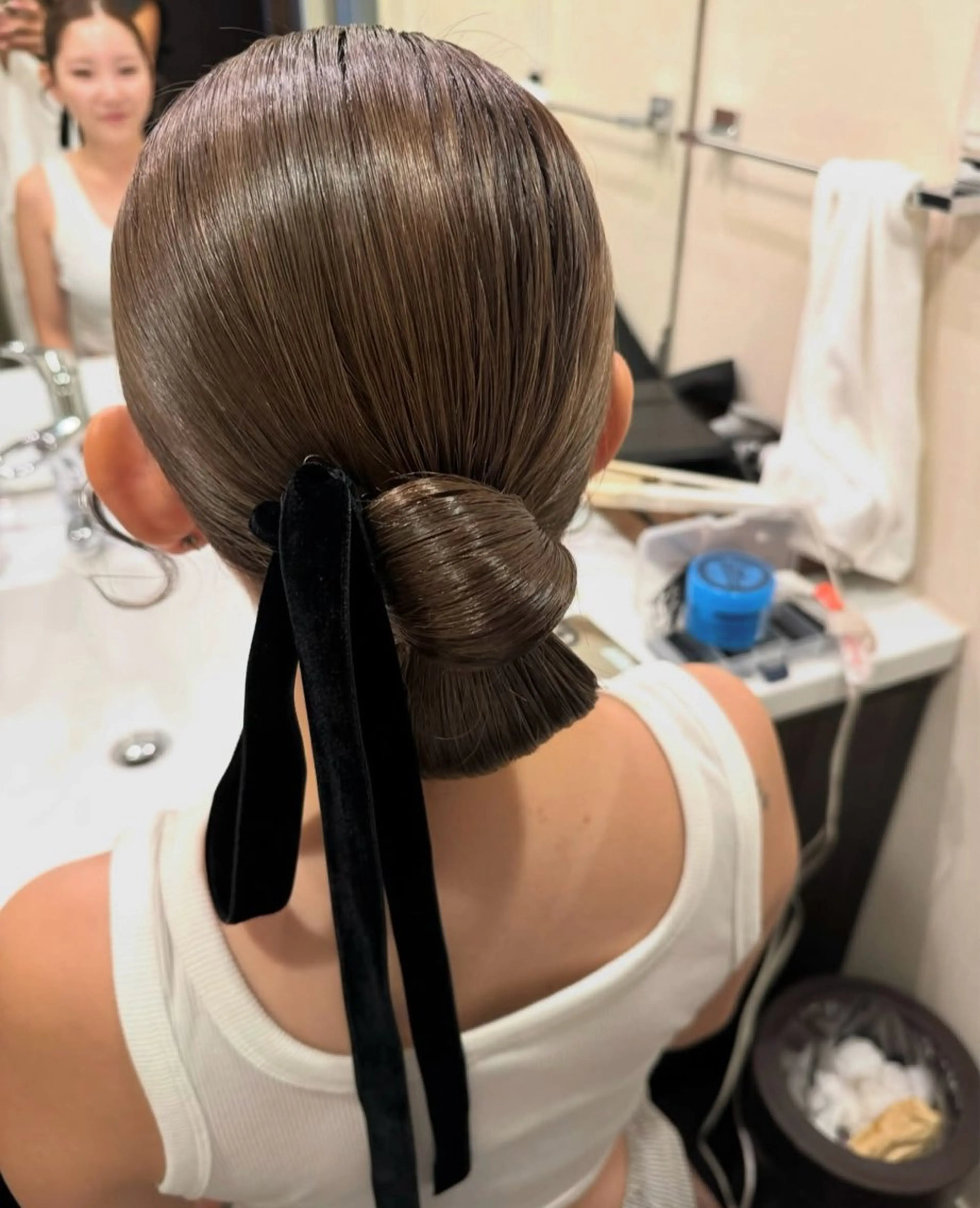 セミロング ヘアセット starsky所属・nishida seraのマツエク・マツパデザイン