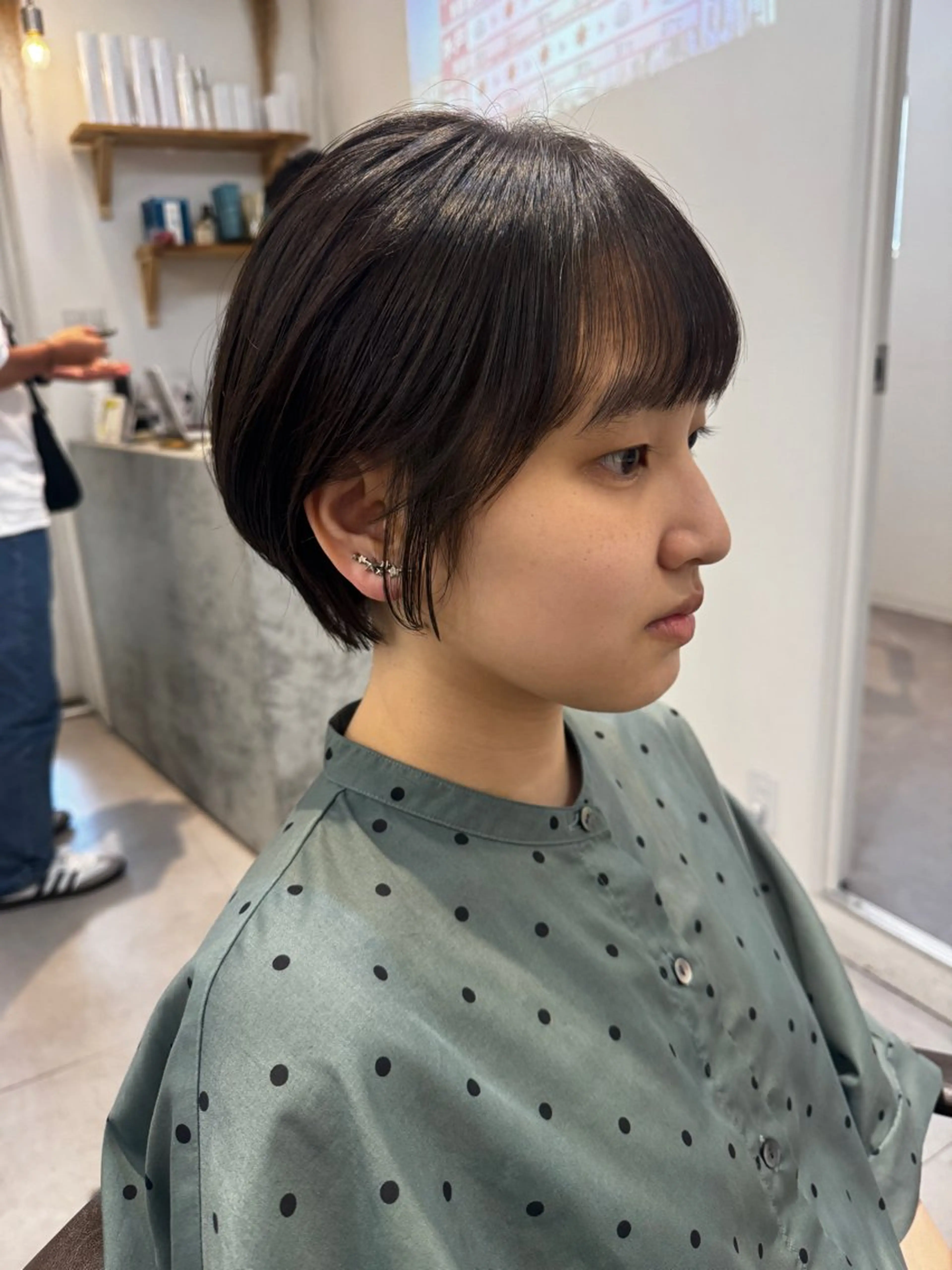 ショート カラー ショートボブ ボブ ショートヘア トリートメント Dxxxx III所属・オシャレ女性目線の 大人メンズ❁⃘*.ﾟのヘアスタイル