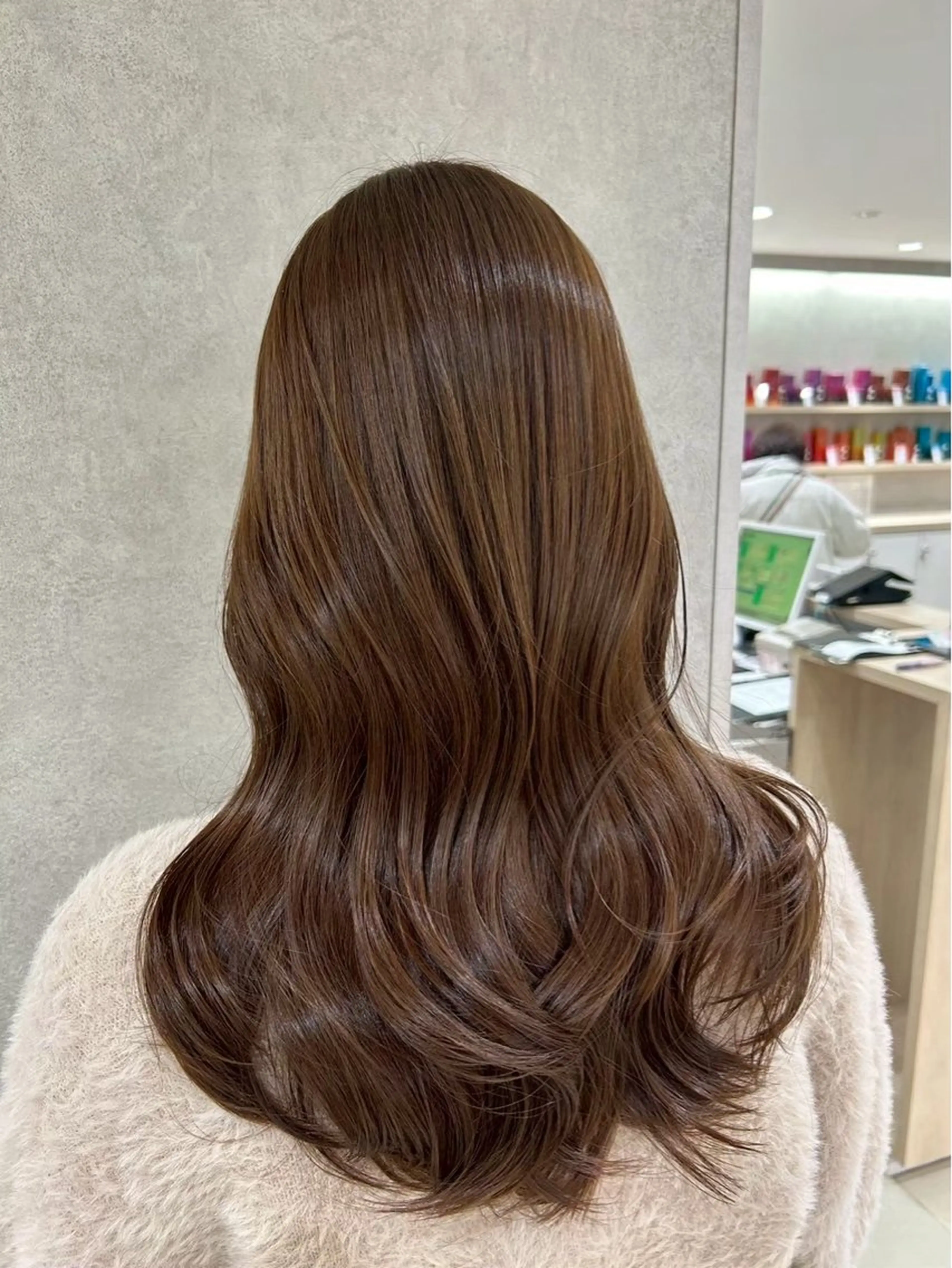 ロング ヘアカラー 🍒カラー/縮毛🍒 こばるのヘアスタイル