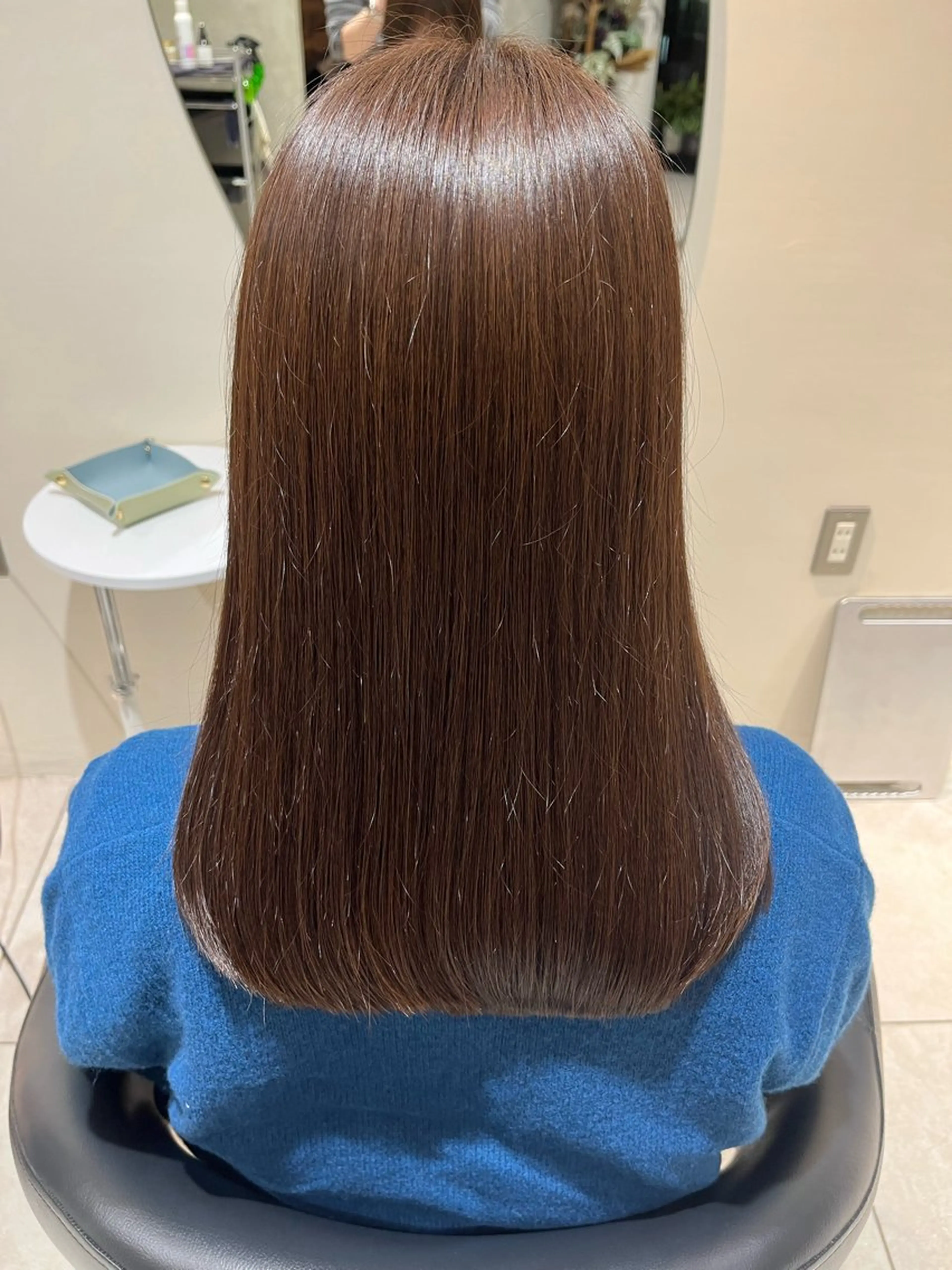 ロング カラー ヘアカラー 🫧美髪縮毛矯正🫧 横山 遥のヘアスタイル