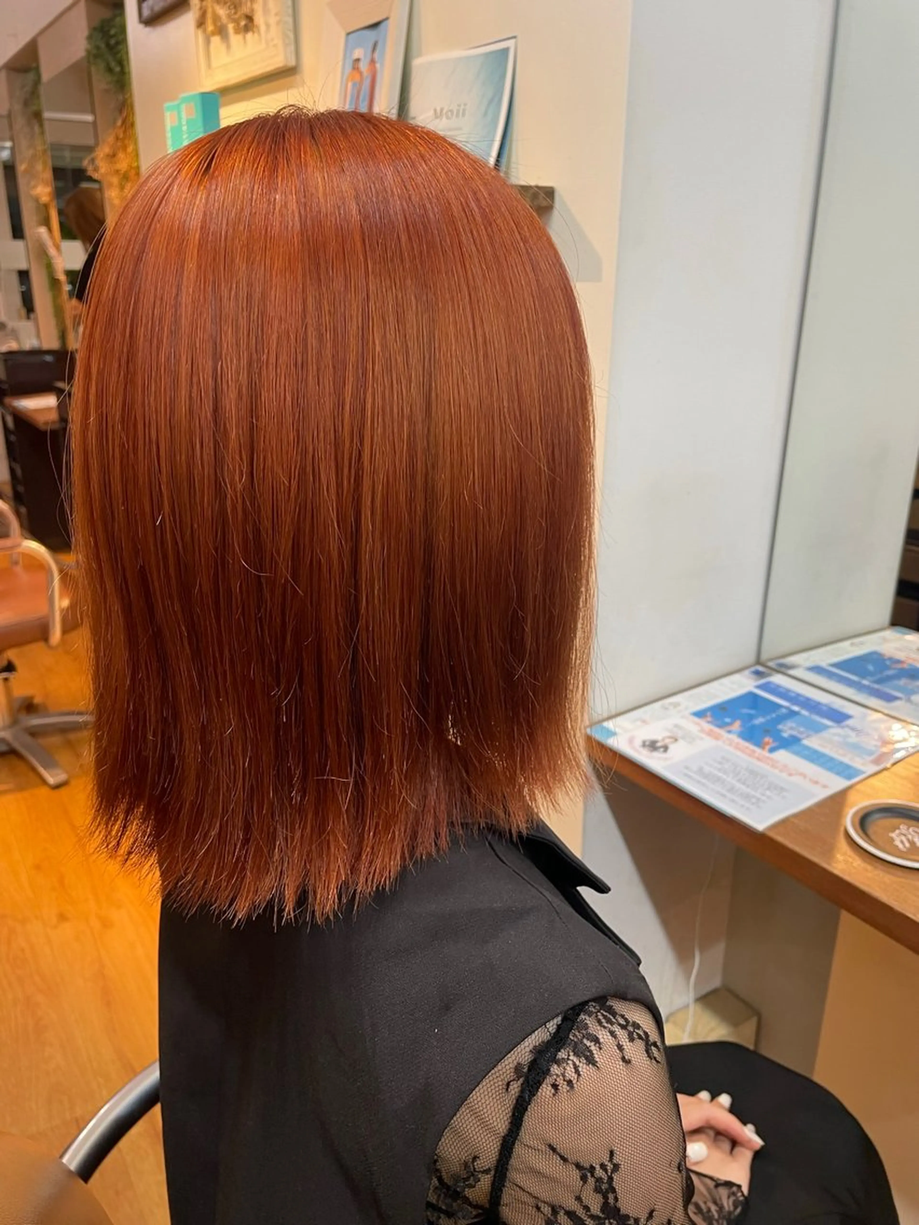 ショート カラー ブリーチ Loops 北山田所属・すなが/ カットモデル募集中のヘアスタイル